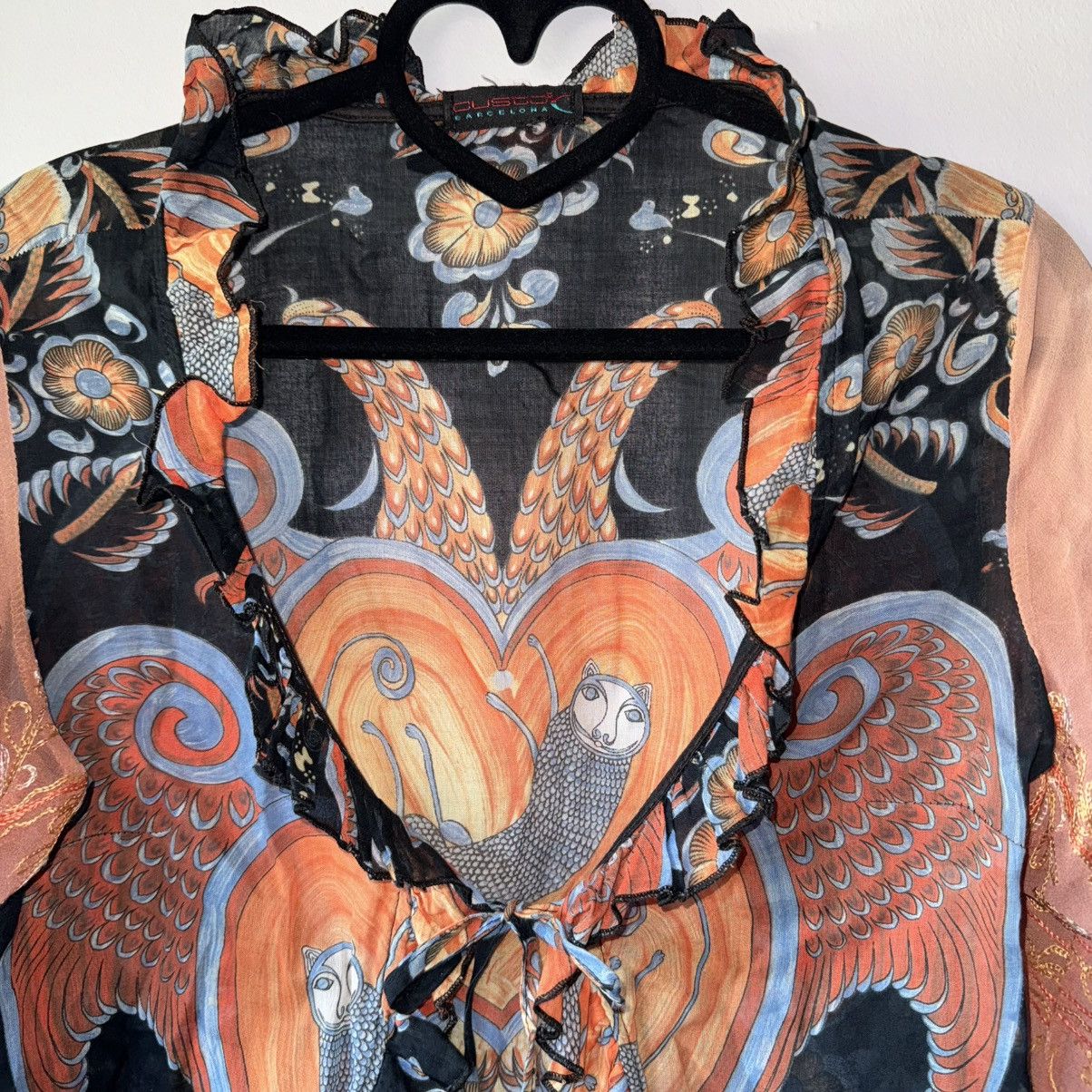 Custo Barcelona Custo Barcelona Vintage Y2K Blouse Avant Garde Size M / US 6-8 / IT 42-44 - 2 Thumbnail