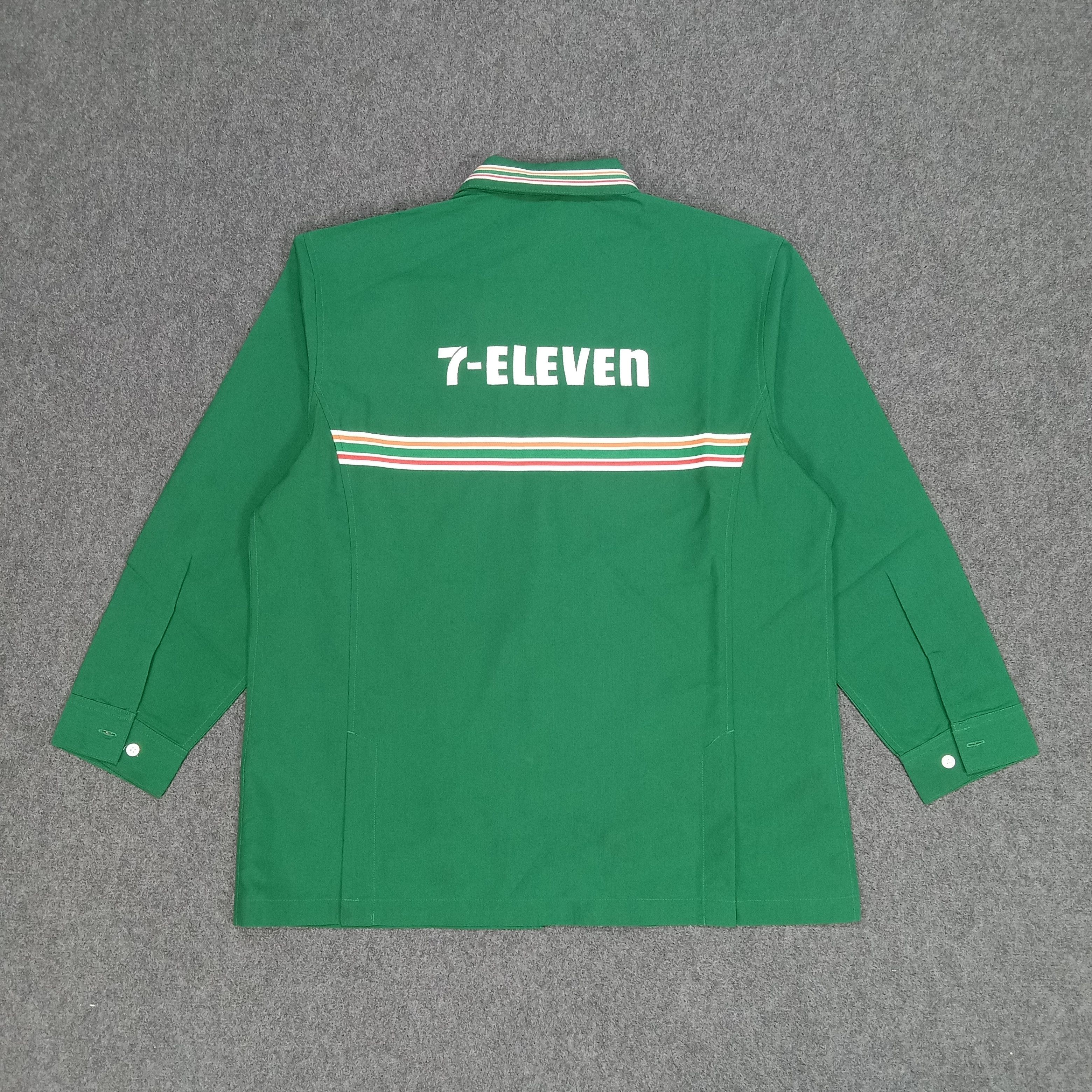 Japanese Brand × Vintage 7 Eleven Japanese Brand Uniform Jacket Size US L / EU 52-54 / 3 - 4 Thumbnail