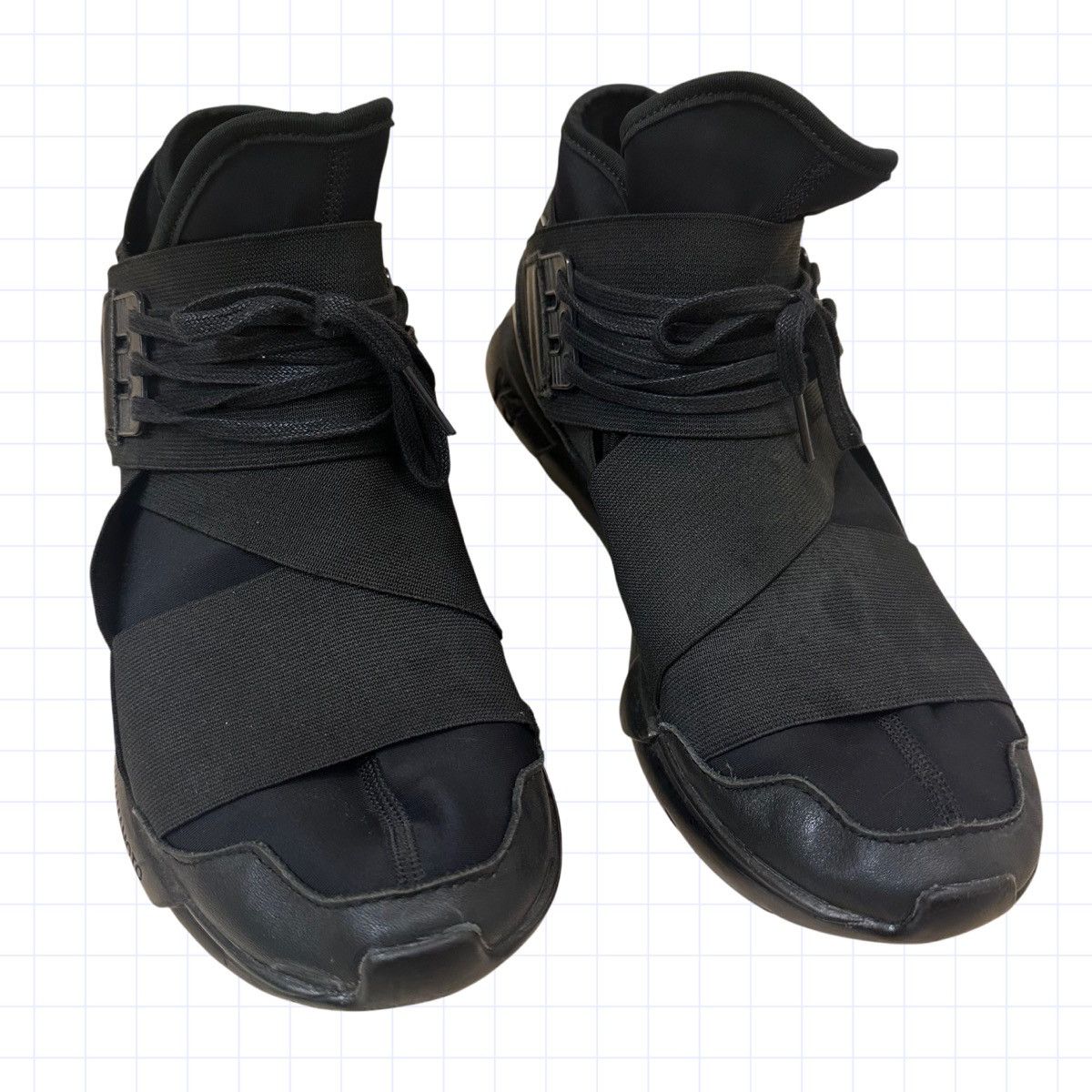 Adidas × Y-3 Y-3 Qasa Adidas 9.5 Black Sneaker Qaza Size US 9.5 / EU 42-43 - 3 Thumbnail