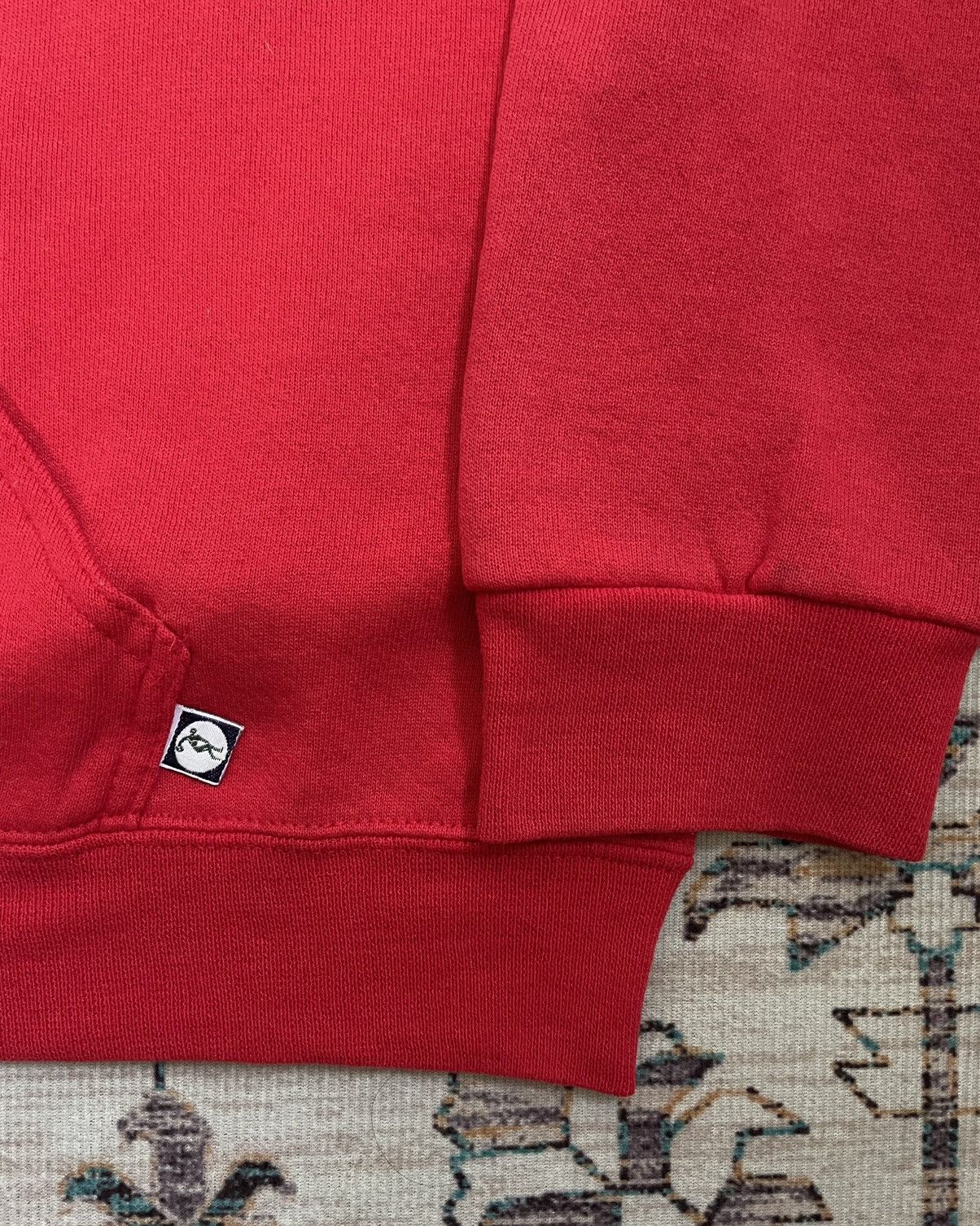 Vintage Vintage 90s Discus Athletic Red Hoodie Size US L / EU 52-54 / 3 - 2 Thumbnail