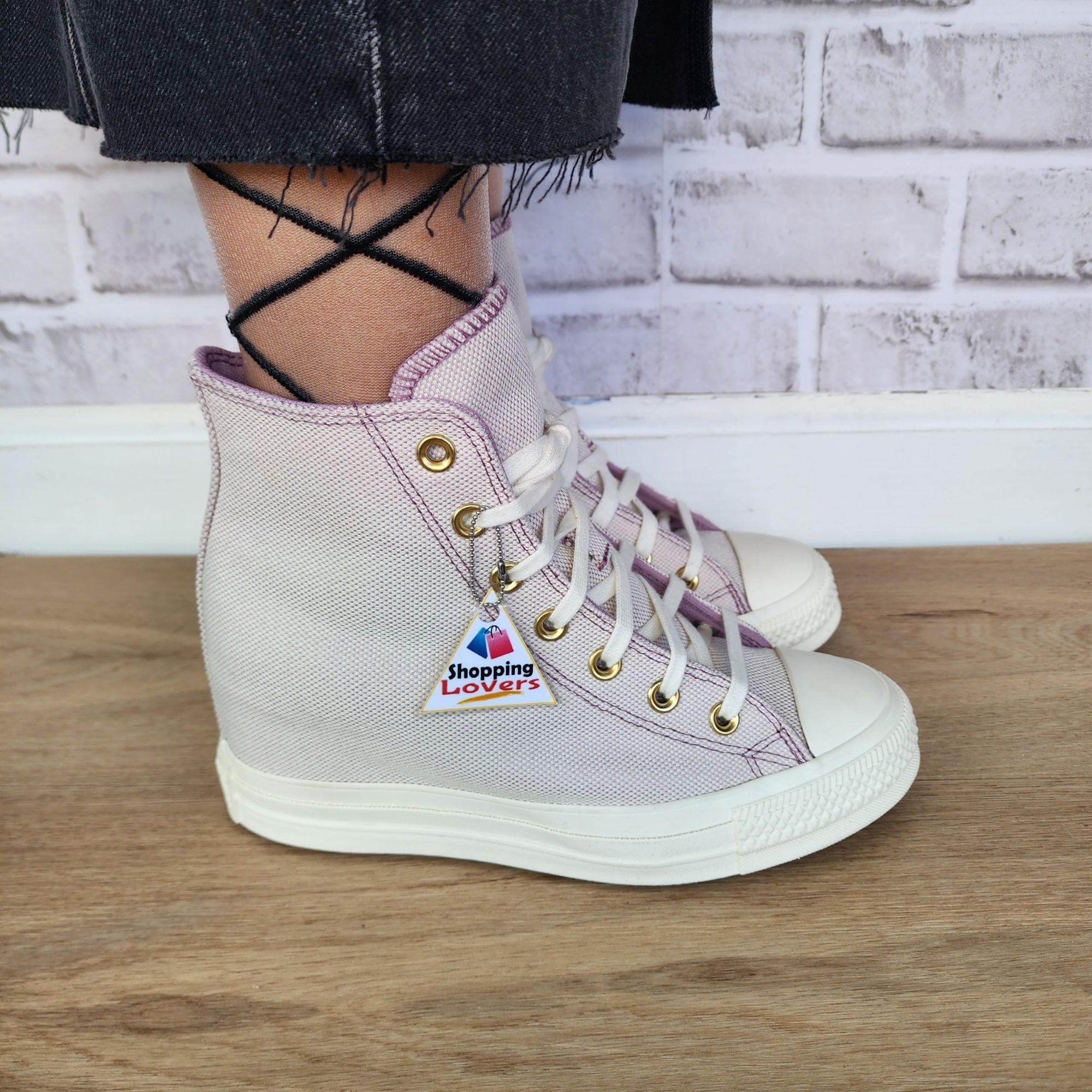 Converse ⭐Converse Chuck Taylor Wedge Platform Hi 7.5 Womens shoes Sn Size US 7.5 / IT 37.5 - 3 Thumbnail