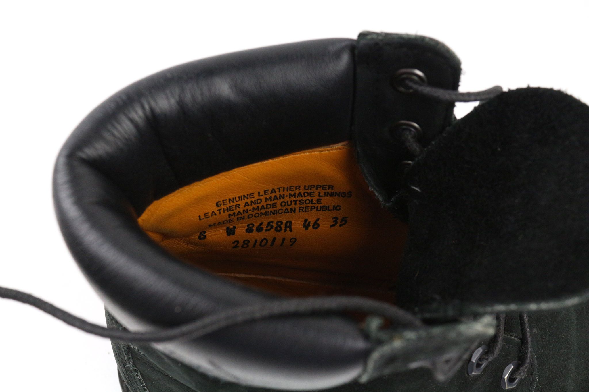 Timberland 8658A ~UK6 Black Leather Primaloft Lace Shoes 79619 Size US 8.5 / IT 38.5 - 11 Thumbnail