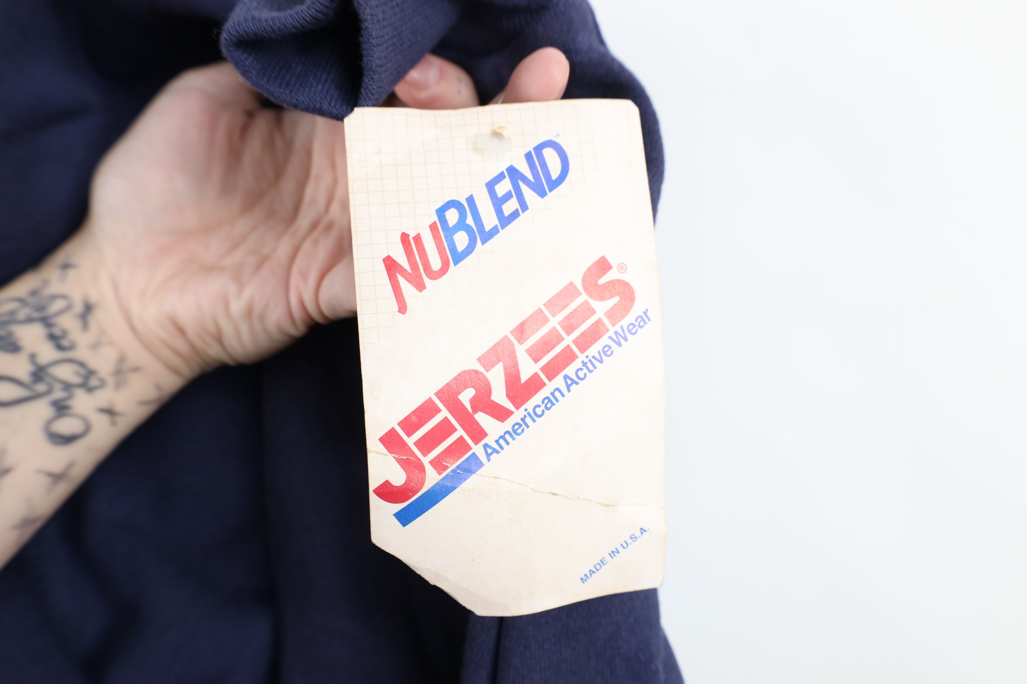 Vintage Deadstock Vintage 90s Streetwear School Patch Sweatshirt USA Size 3XL / US 20-22 - 10 Thumbnail