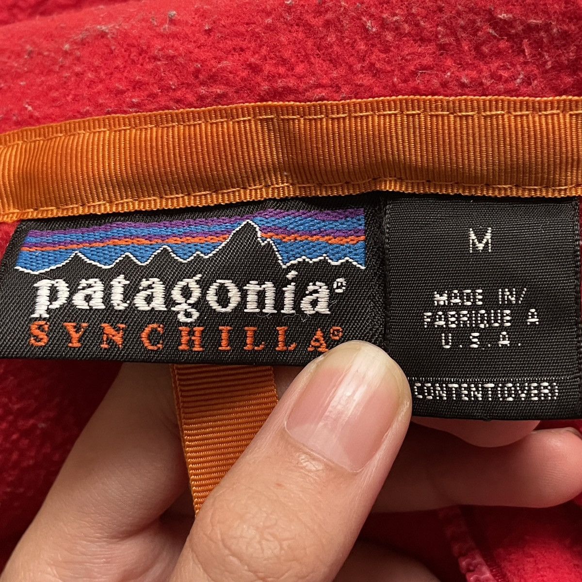 Patagonia Vintage Brand Patagonia Full Zip Fleece Jacket 1990s Size US M / EU 48-50 / 2 - 9 Thumbnail