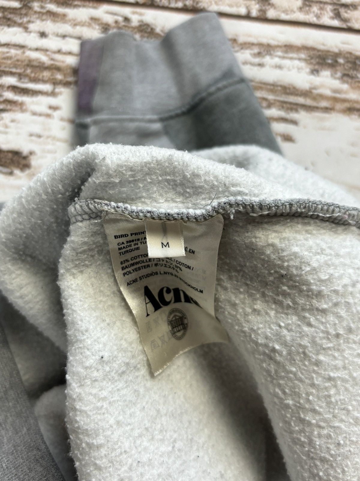 Acne Studios Acne Boxy Cropped Sweatshirt Size M / US 6-8 / IT 42-44 - 9 Thumbnail