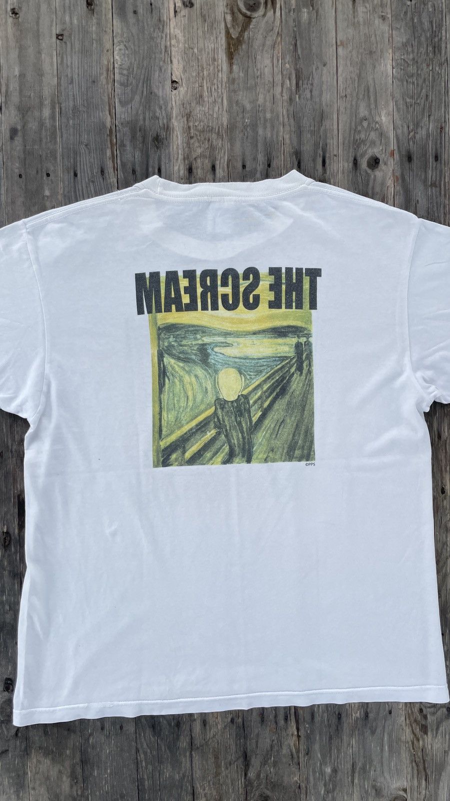 Vintage VINTAGE THE SCREAM ART TEE BY EDWARD MUNCH Size US M / EU 48-50 / 2 - 5 Thumbnail