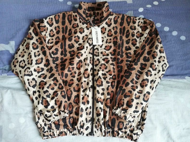 Wacko Maria wacko maria Leopard print track jacket 2503-Nextarrow Size US M / EU 48-50 / 2 - 3 Thumbnail