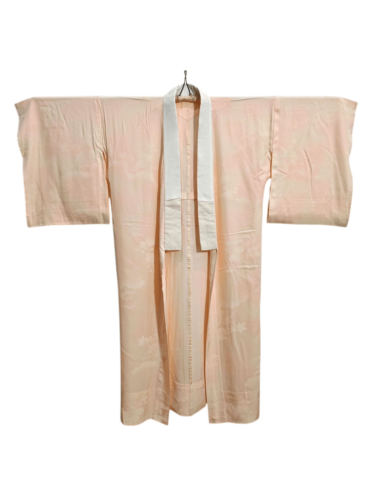 Japanese Brand × Vintage Vintage Japanese Orange Juban Kimono Robe Kimono Dress Size US L / EU 52-54 / 3 - 1 Thumbnail