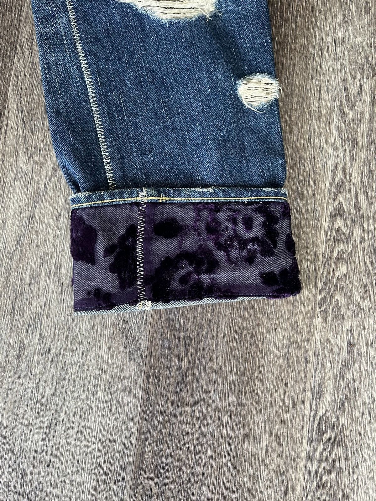 Number (N)ine Number Nine AW03 Touch Me I'm Sick Runway Denim Size US 30 / EU 46 - 3 Thumbnail