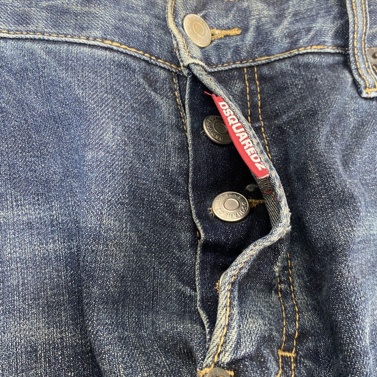 Dsquared2 Dsquared2 Distressed Splatter Denim Pants Size US 36 / EU 52 - 8 Thumbnail