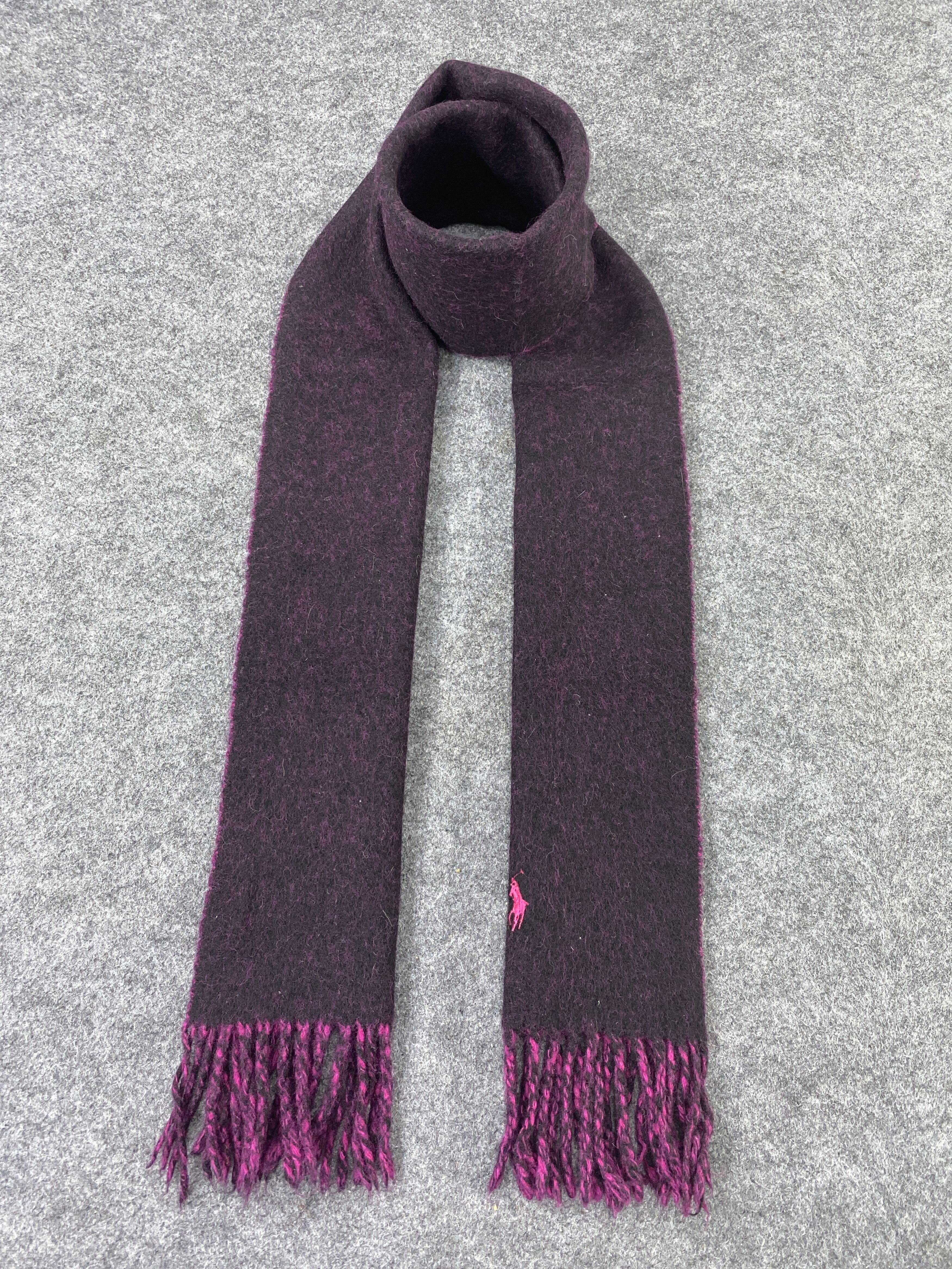 Polo Ralph Lauren × Vintage Polo Ralph Lauren Scarf / Muffler / Neckwear -T1040 Size ONE SIZE - 1 Thumbnail