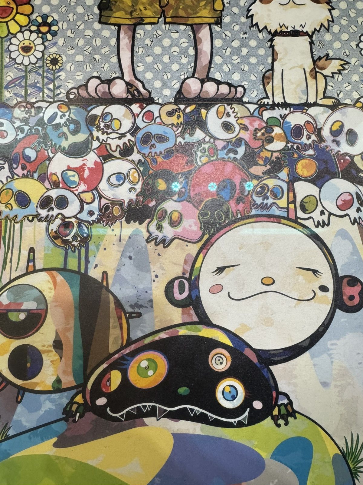 Takashi Murakami Signed Framed Murakami With Eyes on the Reality Print Size ONE SIZE - 7 Thumbnail