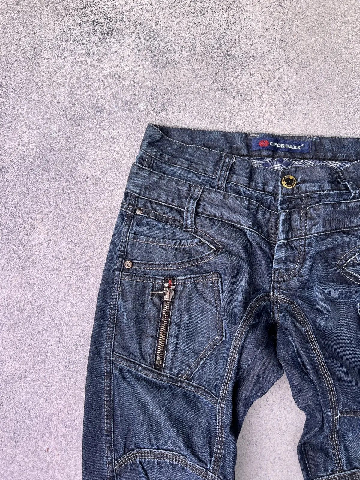 Japanese Brand × Vintage Vintage CipoBaxx Archival Japanese style Jeans Size US 32 / EU 48 - 6 Thumbnail
