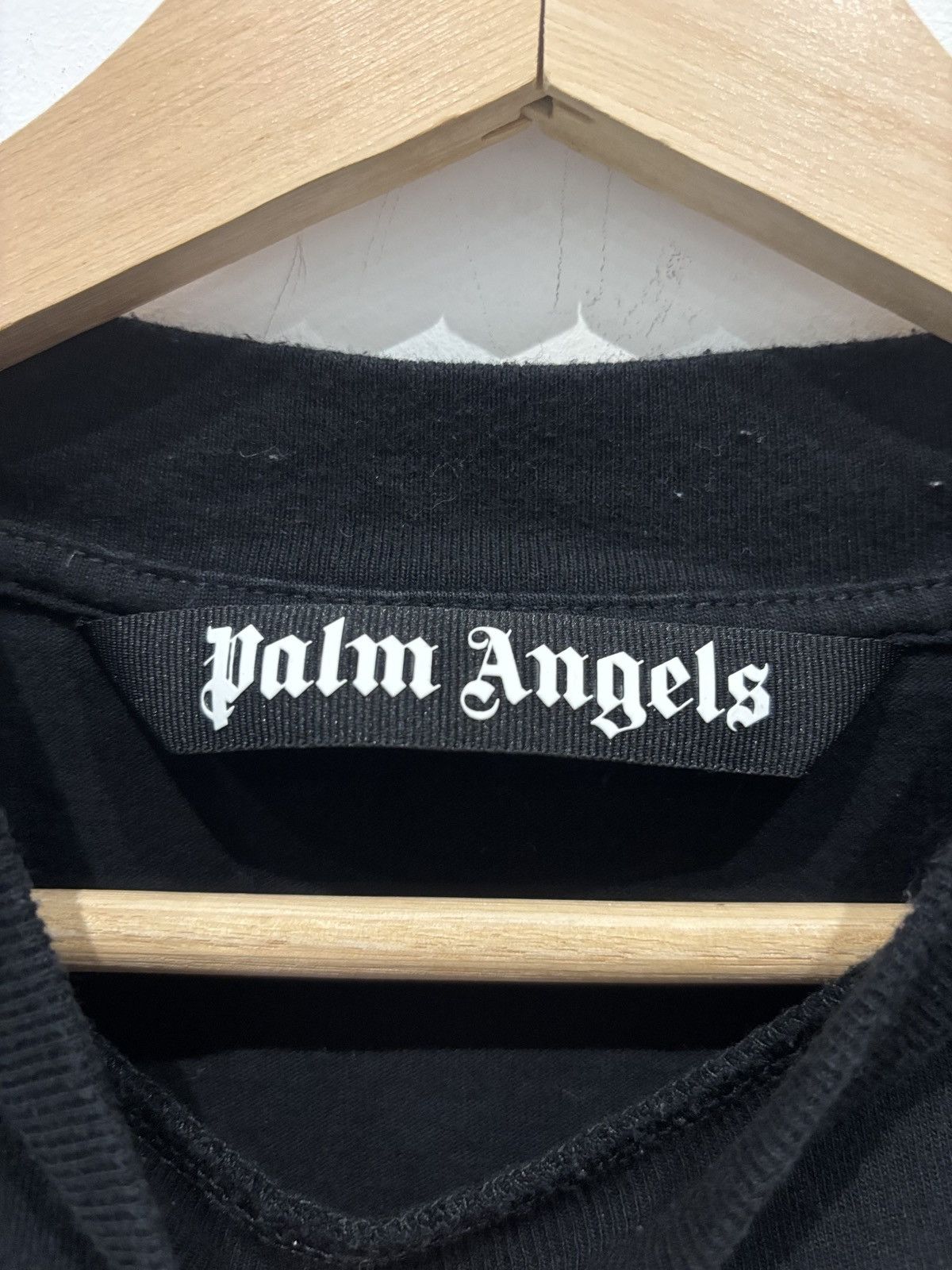 Palm Angels Palm Angels Cursive Script Logo Shirt Black Size US S / EU 44-46 / 1 - 3 Thumbnail