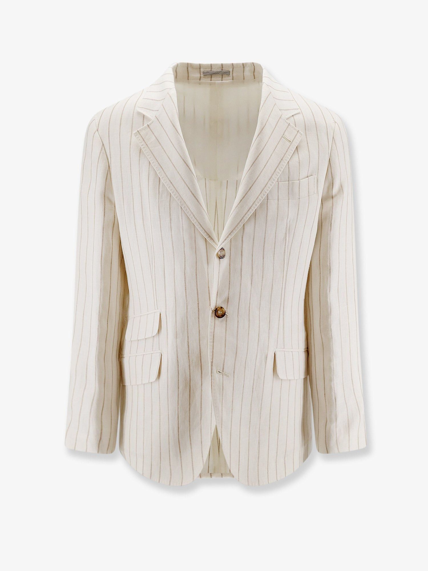 Brunello Cucinelli Linen Blazer Size US L / EU 52-54 / 3 - 1 Thumbnail