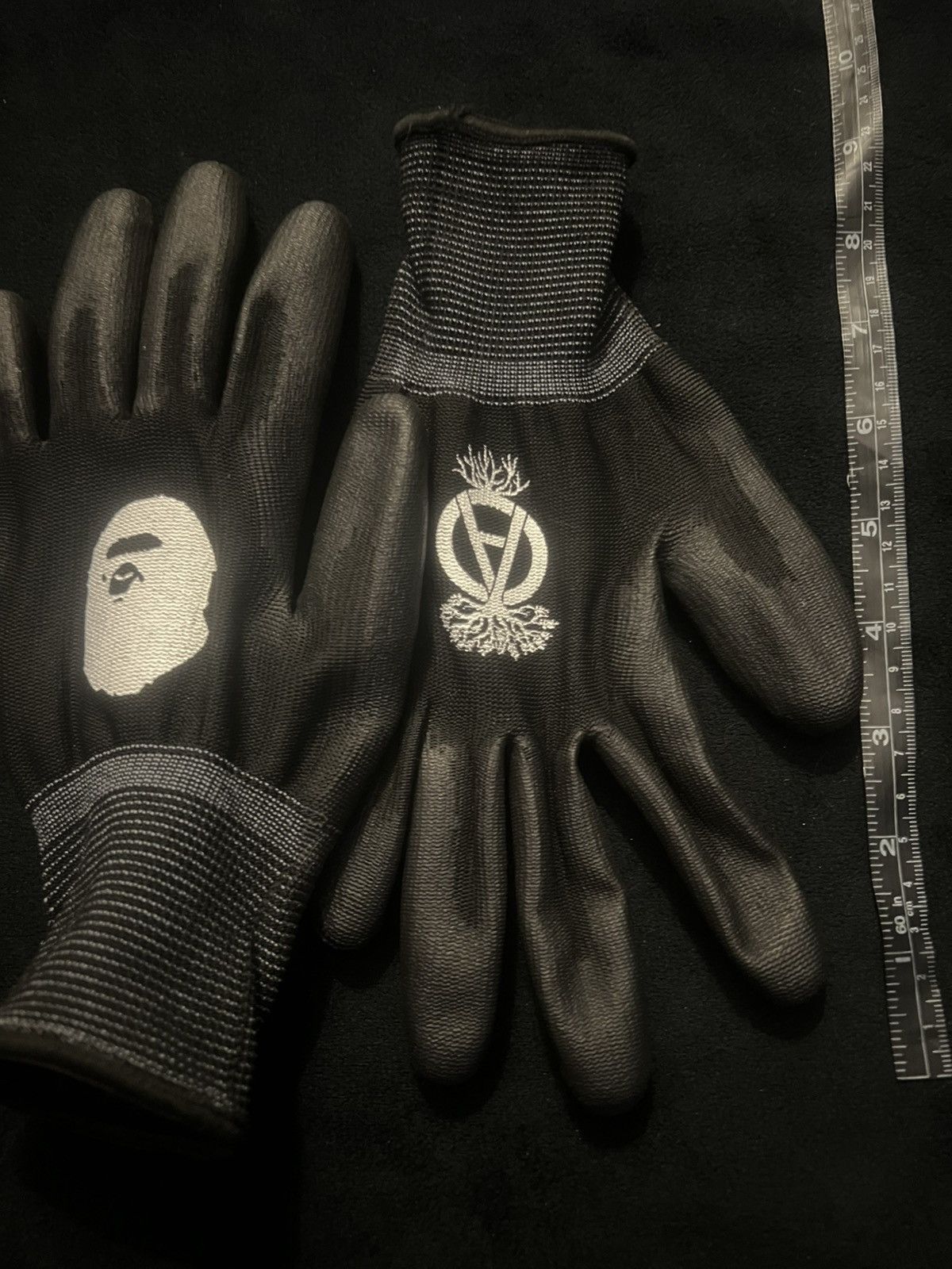 Bape × Neighborhood Bape Neighborhood Work Gloves 23SS Size ONE SIZE - 4 Thumbnail