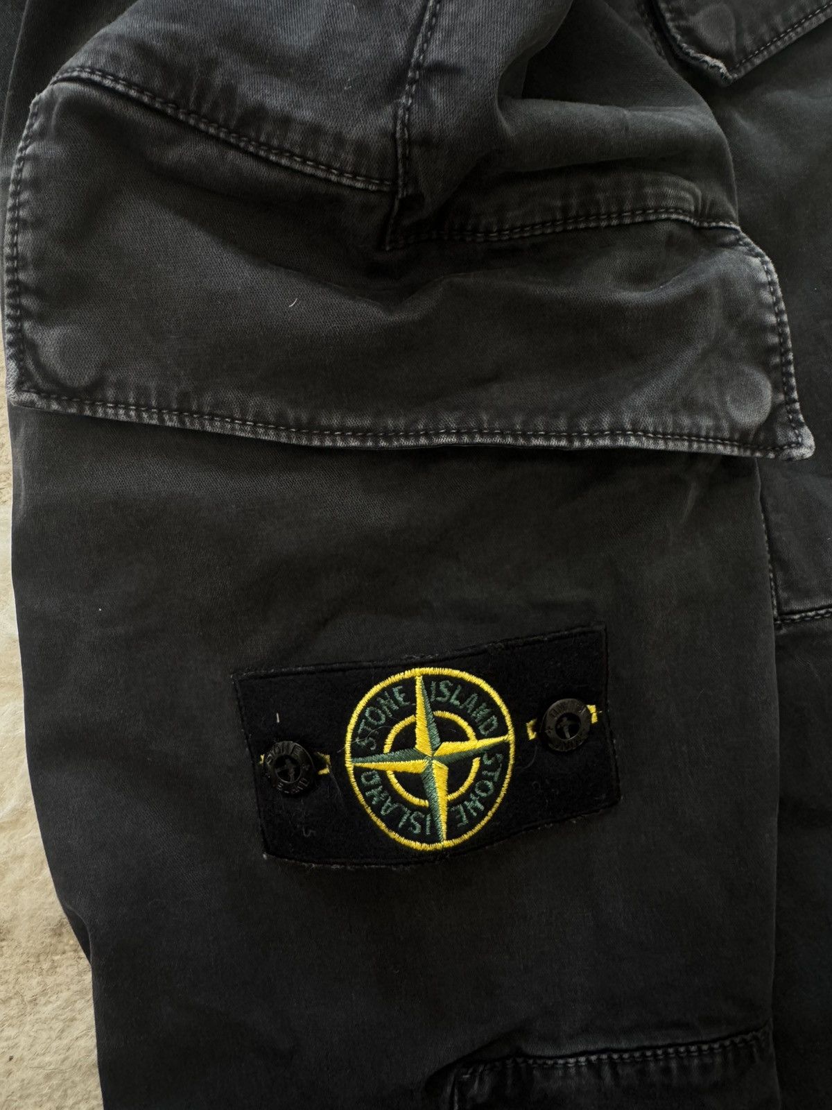 Stone Island Type SK Black Cargo Pants Size US 30 / EU 46 - 4 Thumbnail