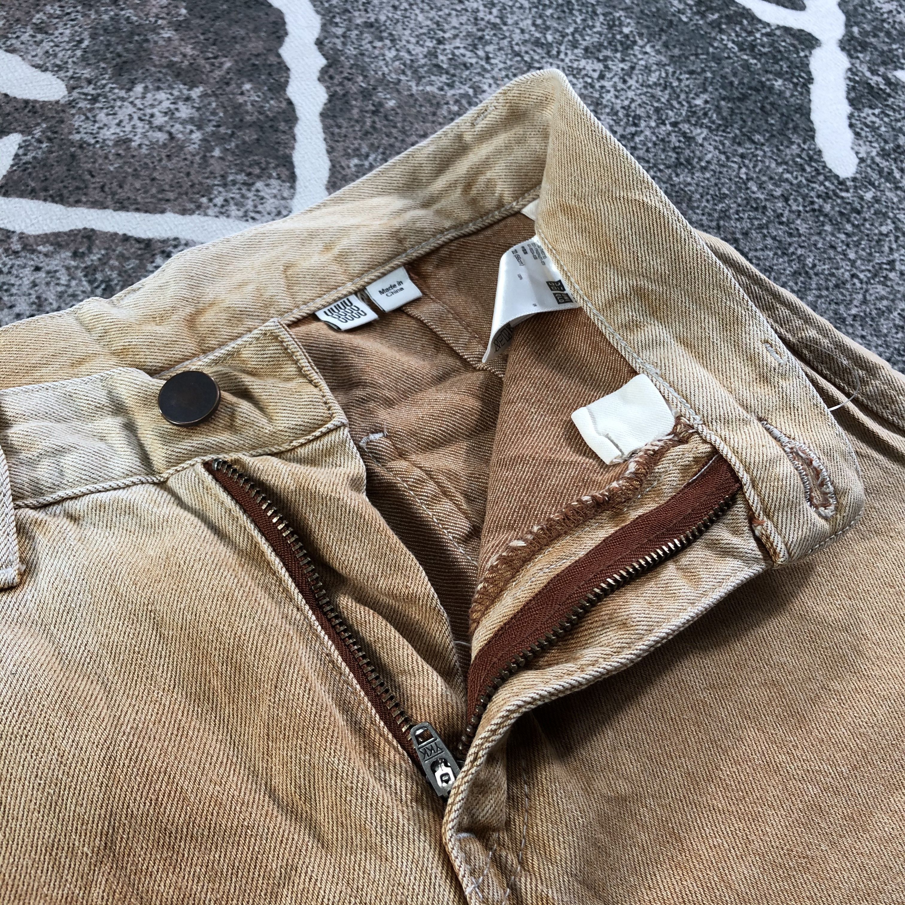 Japanese Brand Uniqlo U Lemaire Faded Jeans KJ2081 Size US 26 / EU 42 - 6 Thumbnail