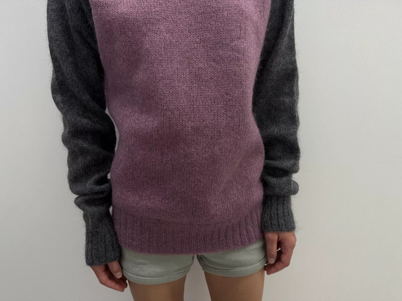 Roberto Collina Roberto Collina Mohair Nylon Wool Pullover Sweater Womens Size XL / US 12-14 / IT 48-50 - 9 Thumbnail