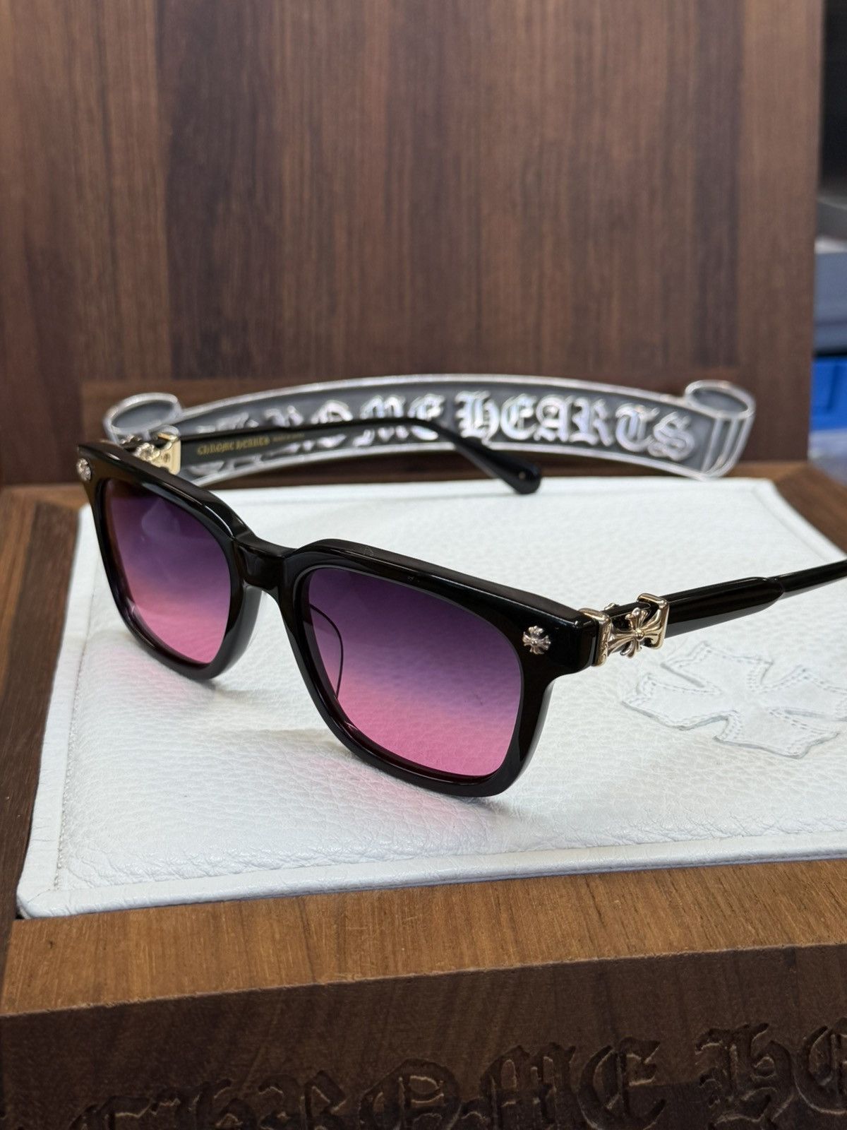 Chrome Hearts Chrome Hearts Cox Ucker Sunglasses Size ONE SIZE - 4 Thumbnail