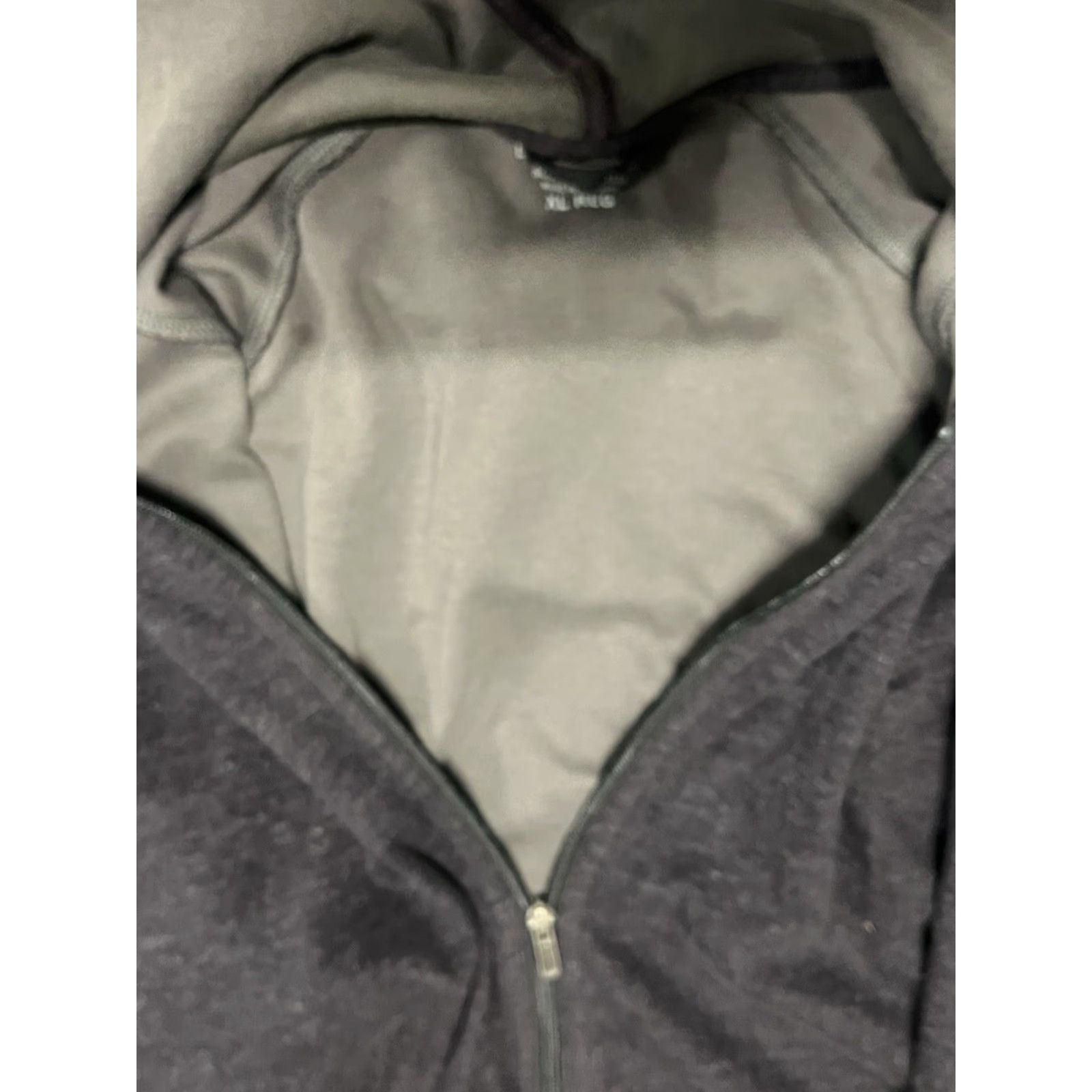Vintage L.L. Bean Men's Dark Gray Full Zip Hoodie Long Sleeve XL Raglan Sleeve Zipper Logo Pullover Lightweight Activewear Stand-Up Collar Outdoor Size US XL / EU 56 / 4 - 4 Thumbnail