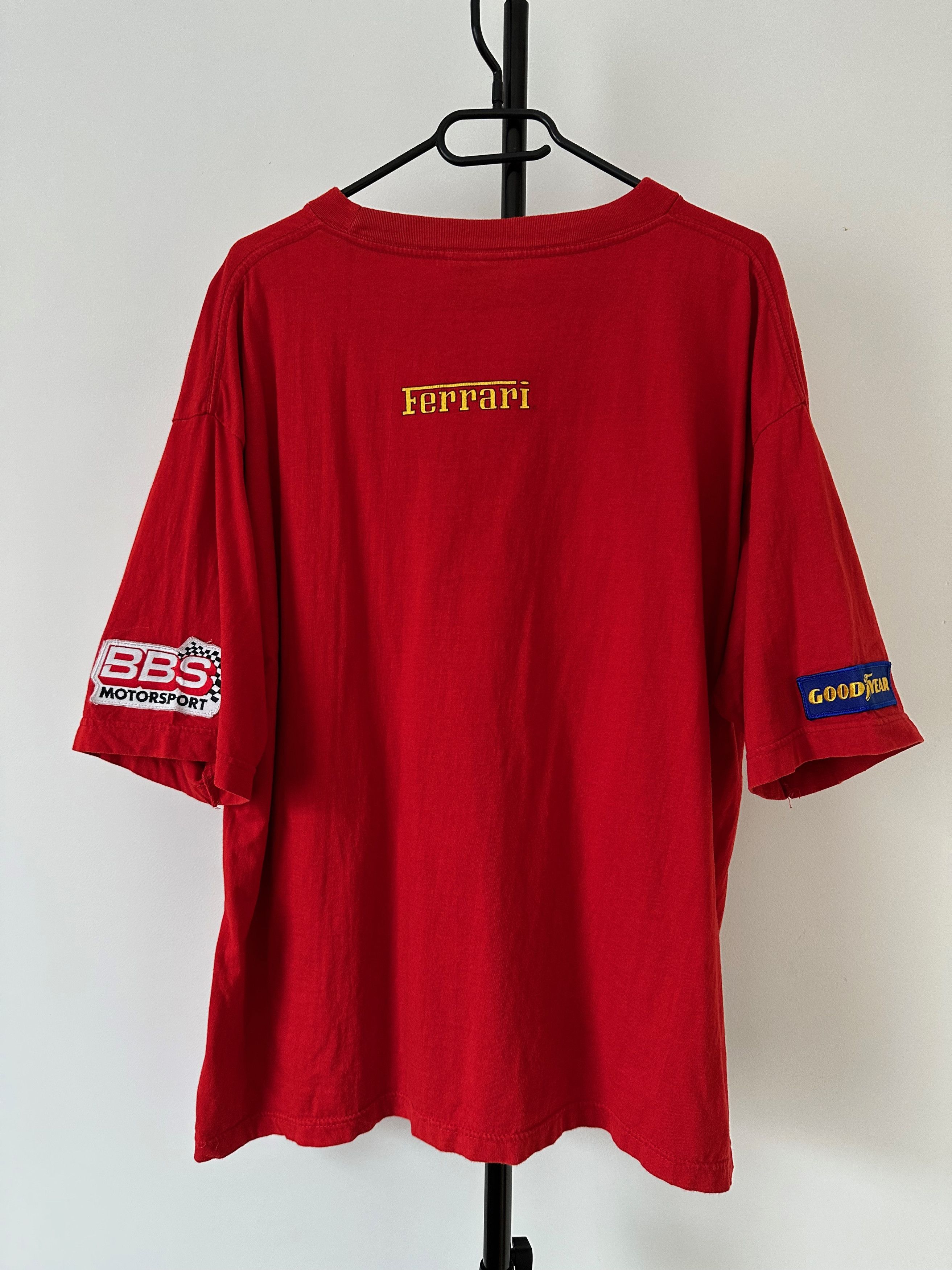 Ferrari 1995 Ferrari Michael Schumacher F1 Racing shirt Size US XXL / EU 58 / 5 - 9 Thumbnail