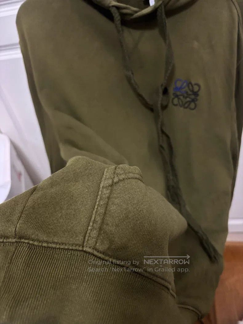 Loewe Loewe Green, hooded sweatshirt Size S / US 4 / IT 40 - 4 Thumbnail