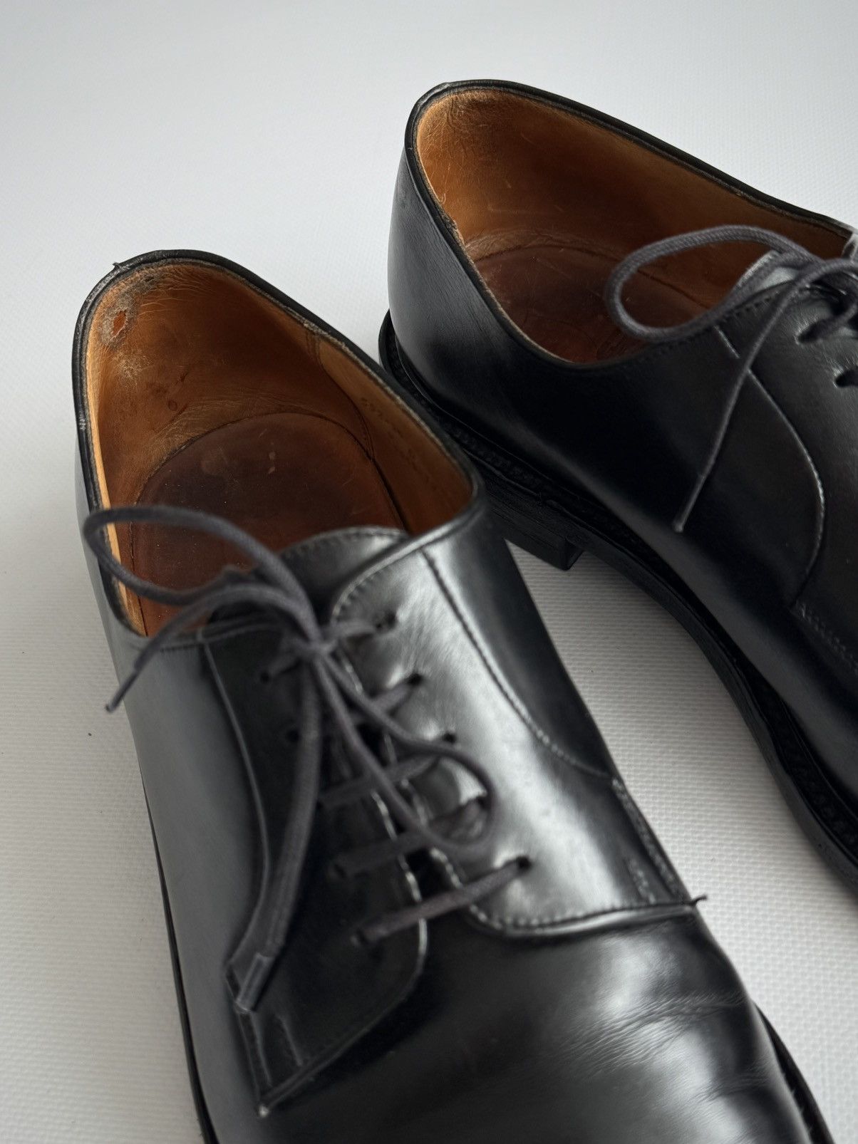 J.M. Weston J.M. Weston 'Archive 592' Plain-Toe Derby Size US 11 / EU 44 - 7 Thumbnail