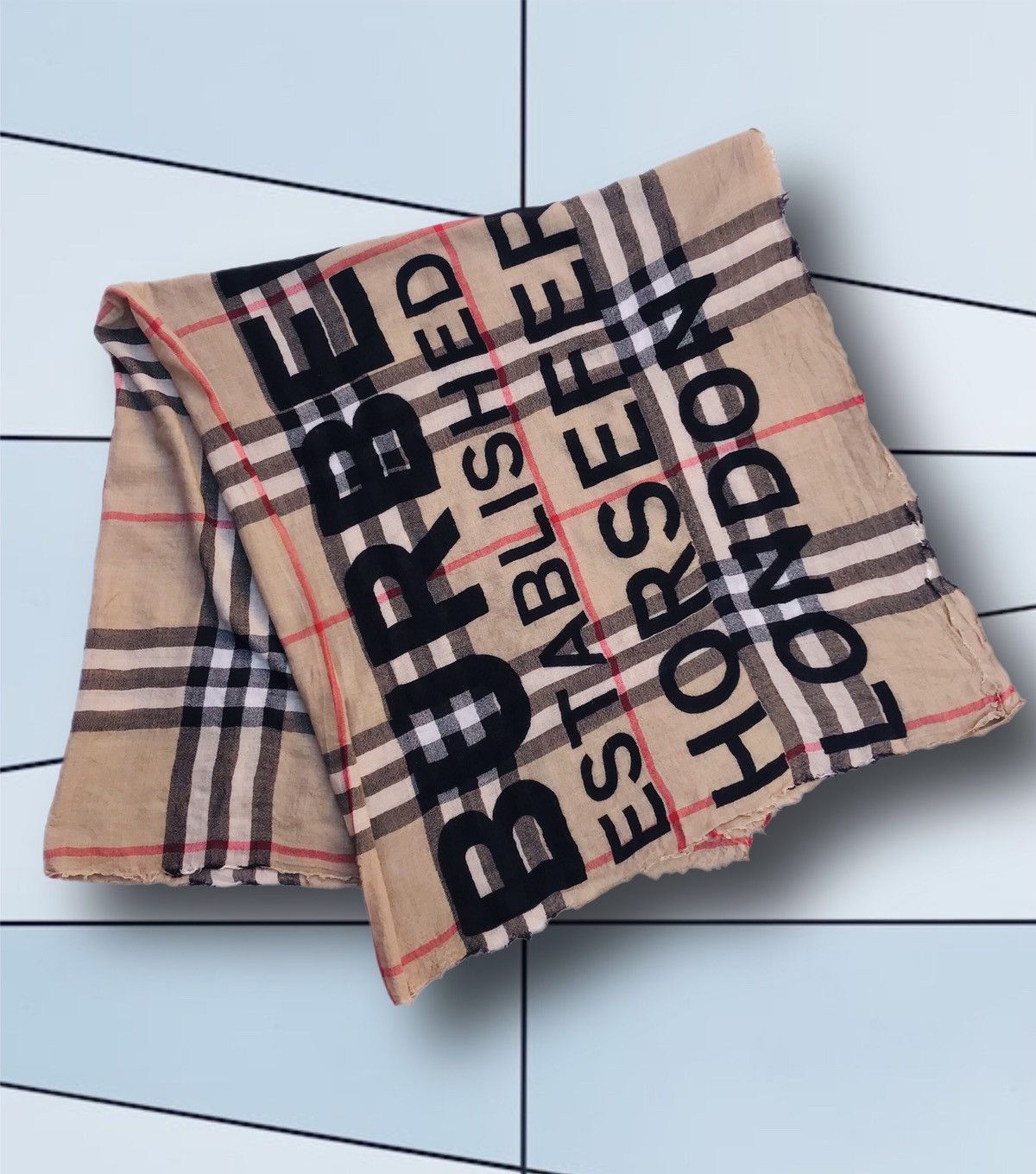 Burberry Burberry London Horseferry Scarf Nova Check Sqare cashmere Size ONE SIZE - 3 Thumbnail