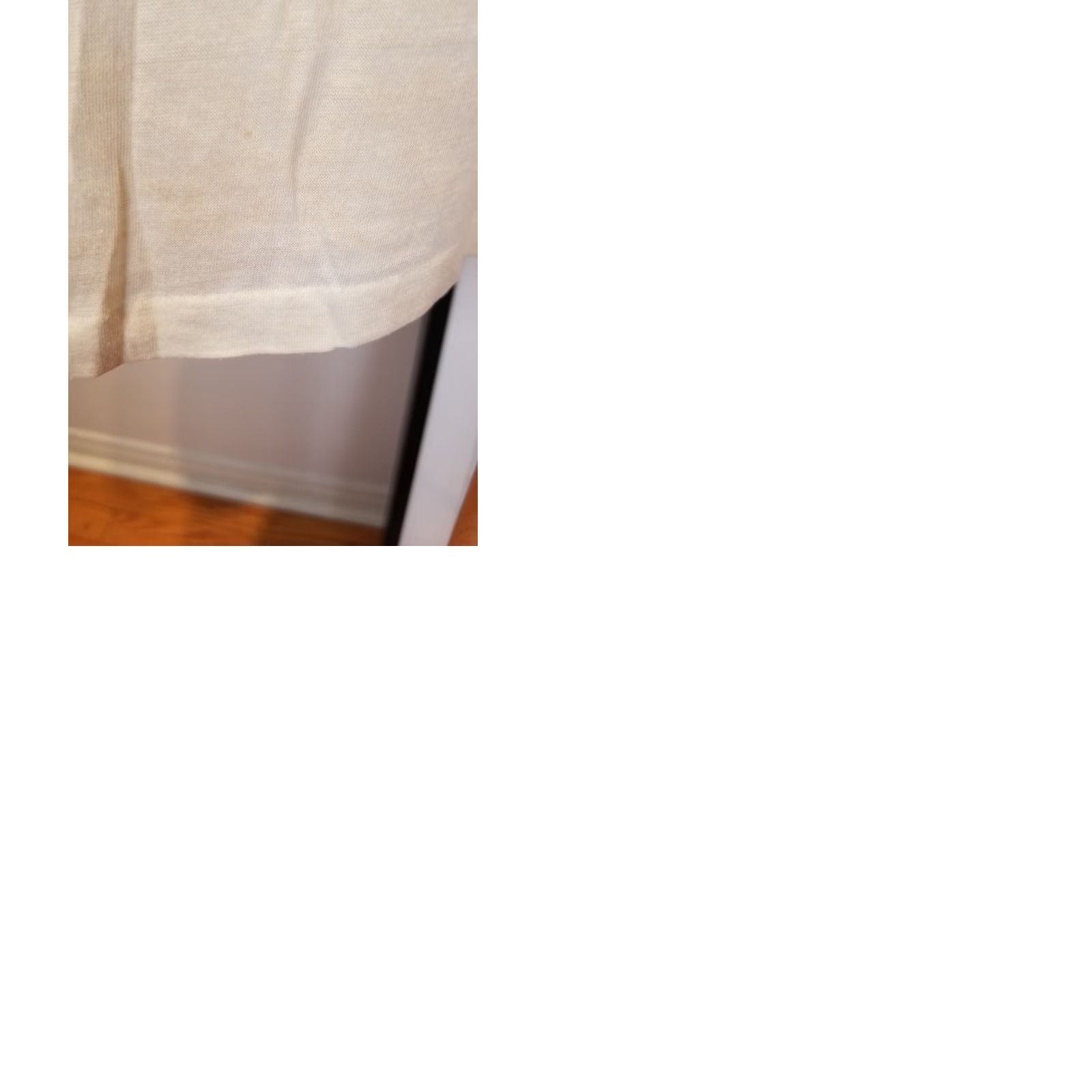 Vintage VINTAGE Unbranded WHITE Burn Out WIP SUPER PAPER THIN FADED T-SHIRT SZ M Shirt Mens Size US M / EU 48-50 / 2 - 9 Thumbnail