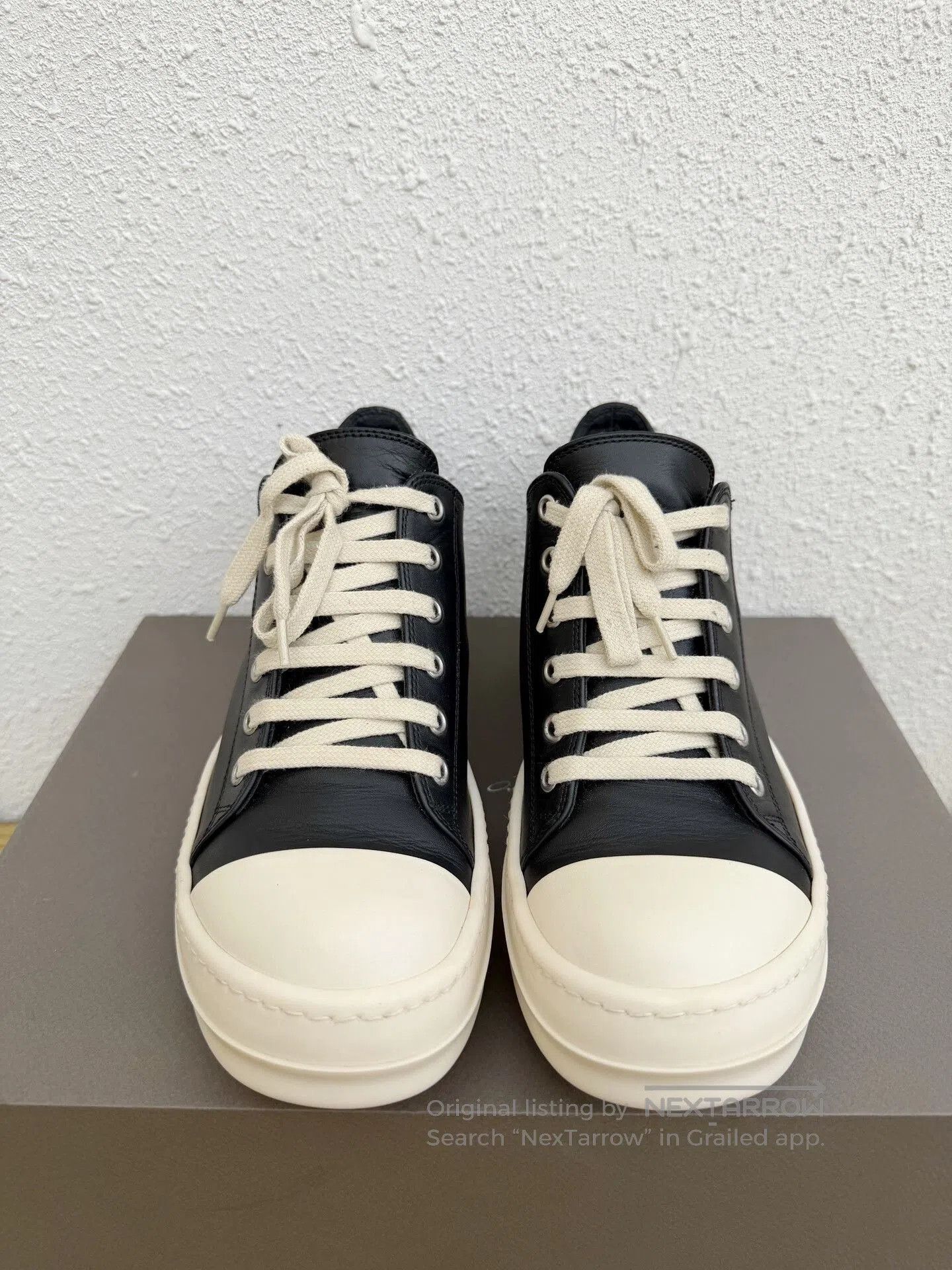 Rick Owens Rick Owens Converse RO Women's Low-Top Leather. Size US 7 / IT 37 - 3 Thumbnail