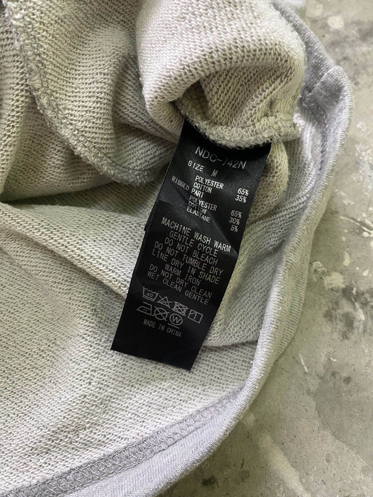 Number (N)ine Number NINE Denim Pocket Pullover Sweatshirt Size US M / EU 48-50 / 2 - 10 Thumbnail