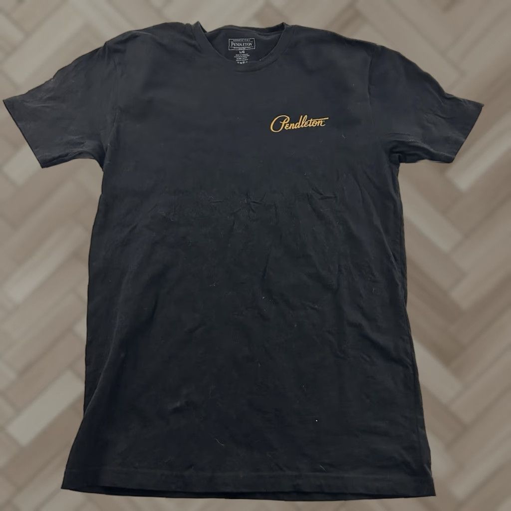 Pendleton Pendleton Short Sleeve T Shirt Men Large Black Size US L / EU 52-54 / 3 - 1 Thumbnail