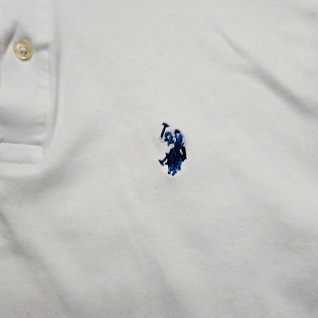 U.S. Polo Assn. U.S. Polo Assn Shirt White Polo Embroidered Logo L Tee Size US L / EU 52-54 / 3 - 2 Thumbnail