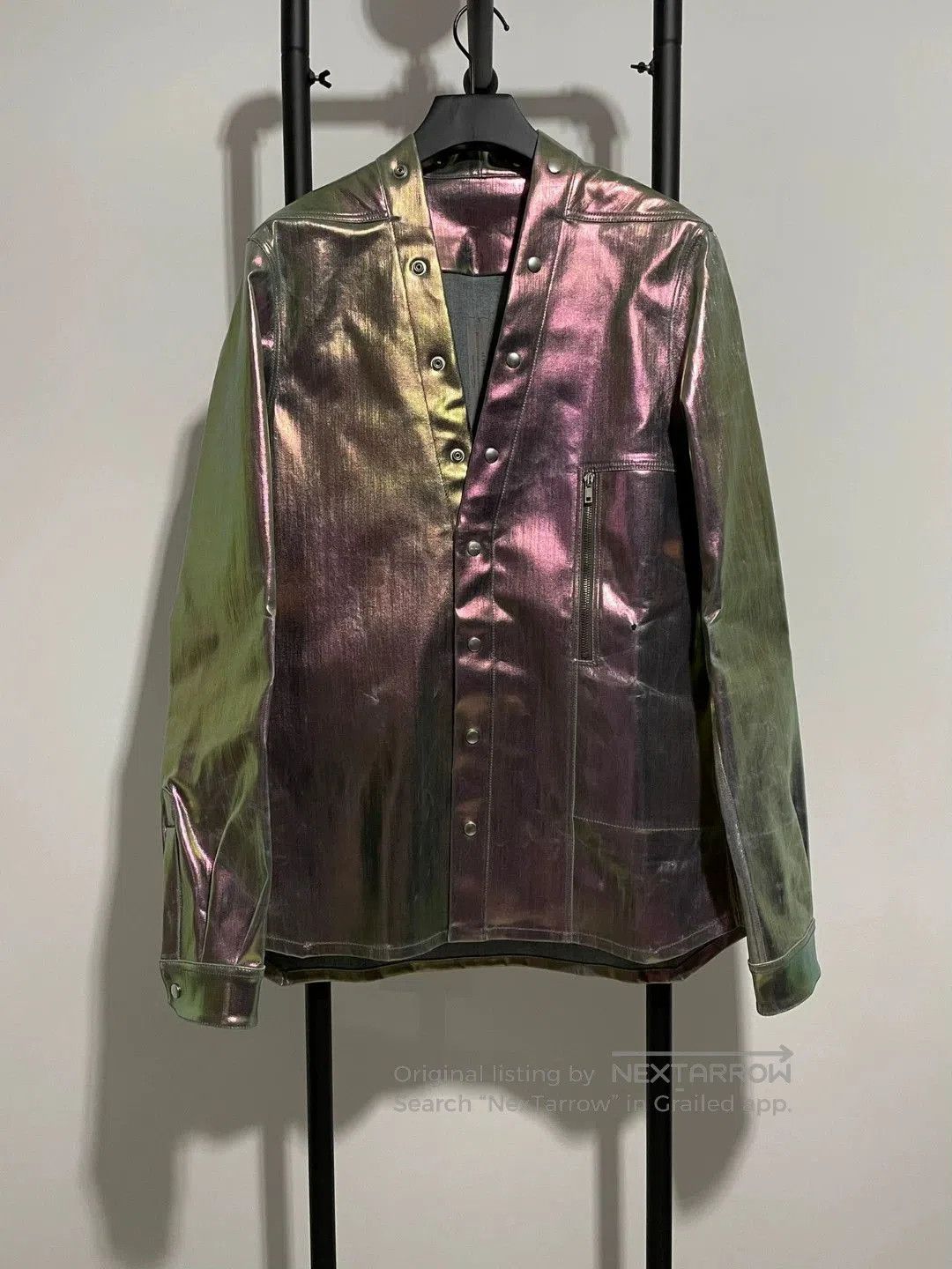 Rick Owens rick owens iridescent jacket in new condition. Size US L / EU 52-54 / 3 - 1 Thumbnail