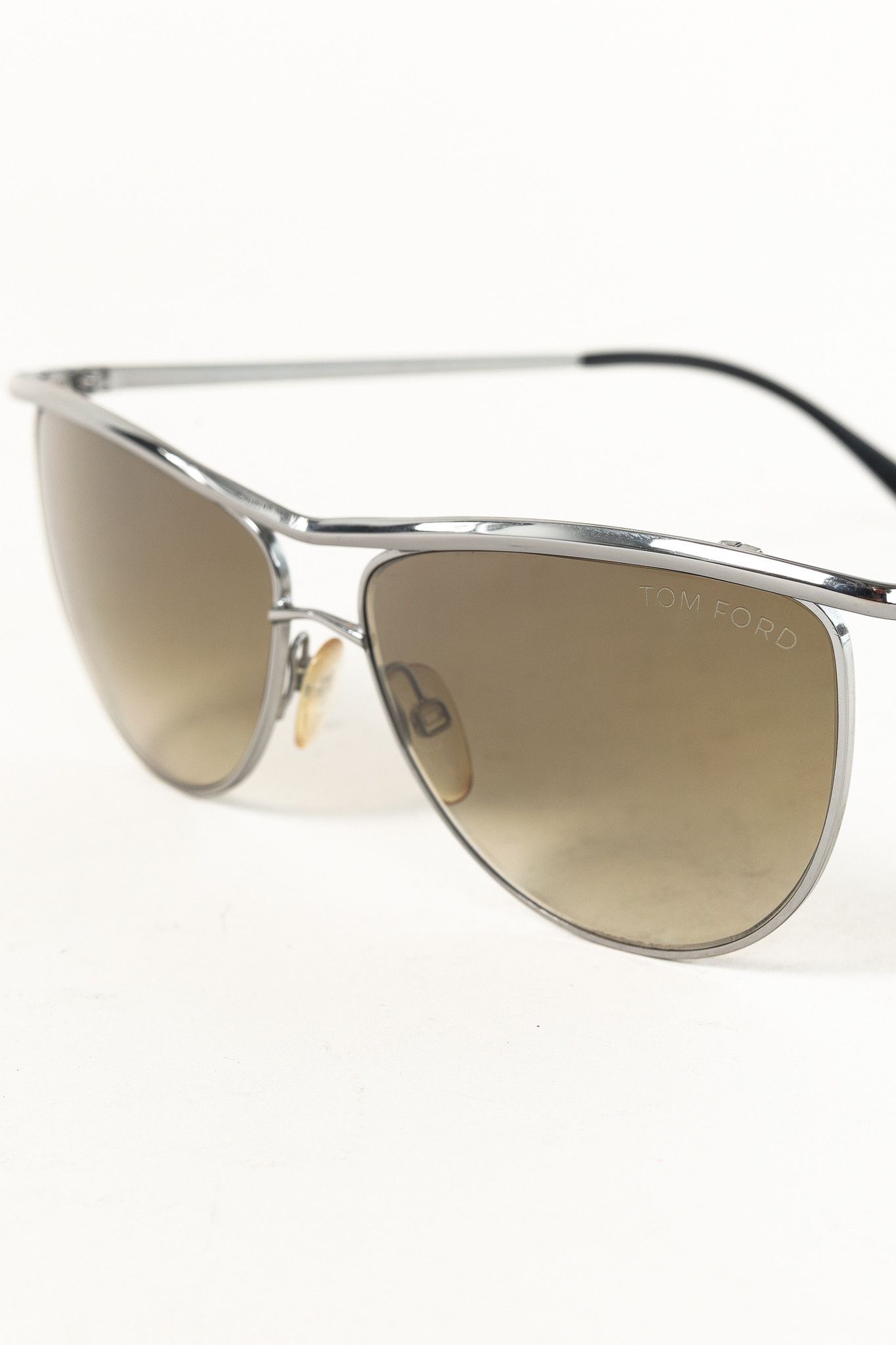 Tom Ford Tom Ford Helene TF182 Silver-Tone Sunglasses Size ONE SIZE - 5 Thumbnail