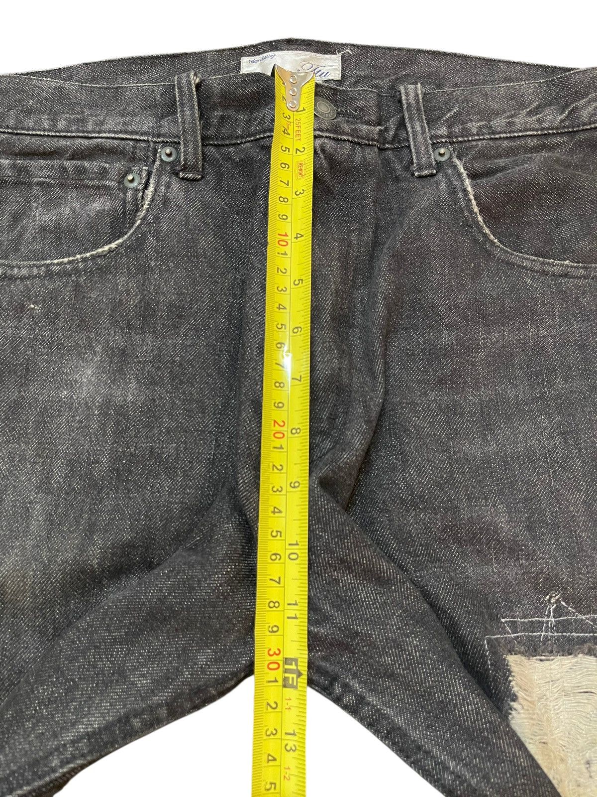 Helmut Lang Vintage Japanese Brand Distressed Style Loose Jeans Size US 33 - 15 Thumbnail