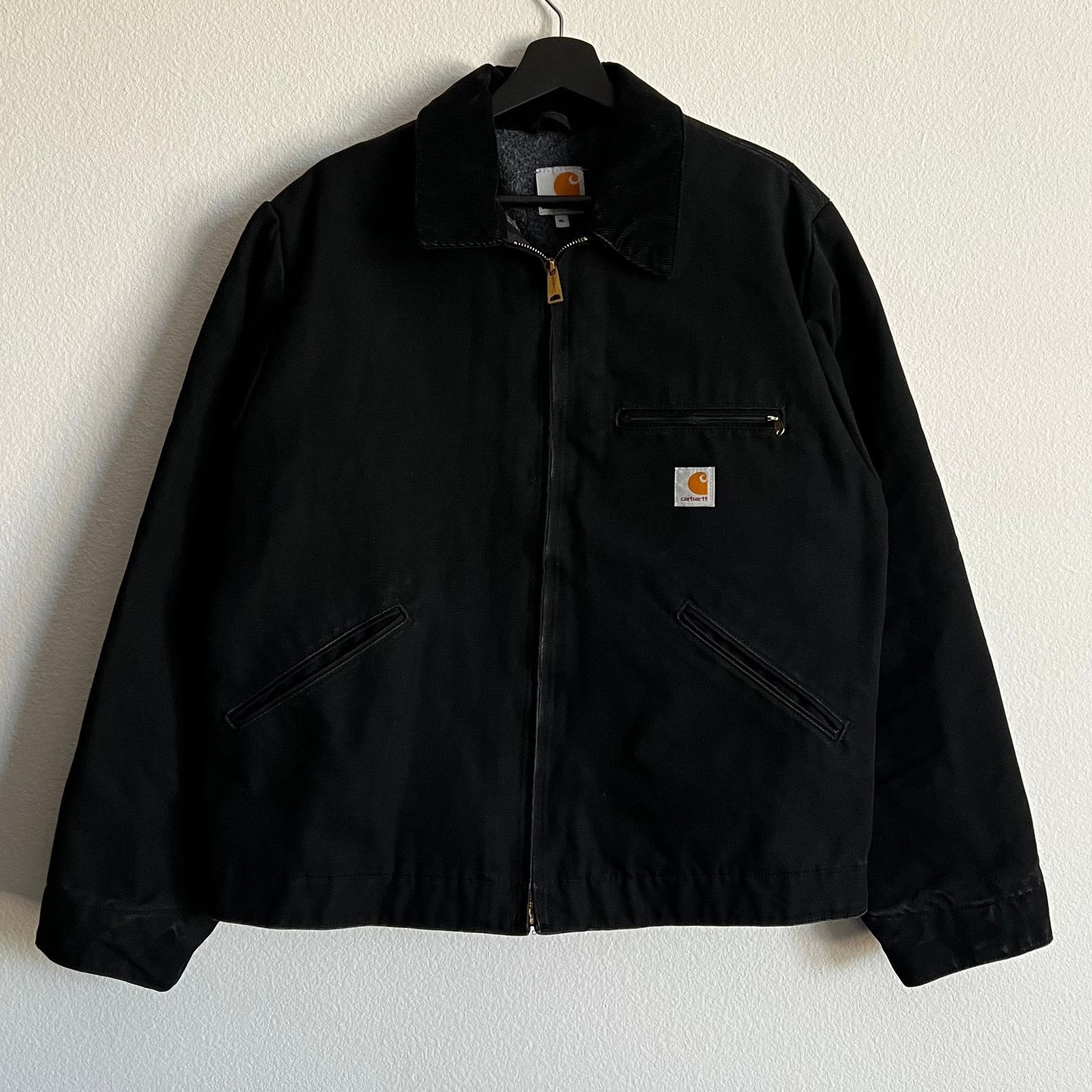 Carhartt × Vintage 90s Carhartt JB105 black detroit jacket sz XL