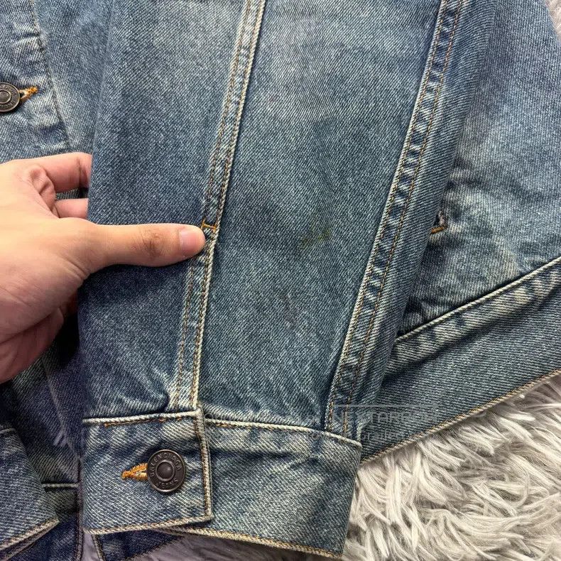 Balenciaga Balenciaga Wheat ear denim jacket jacket Size US M / EU 48-50 / 2 - 4 Thumbnail