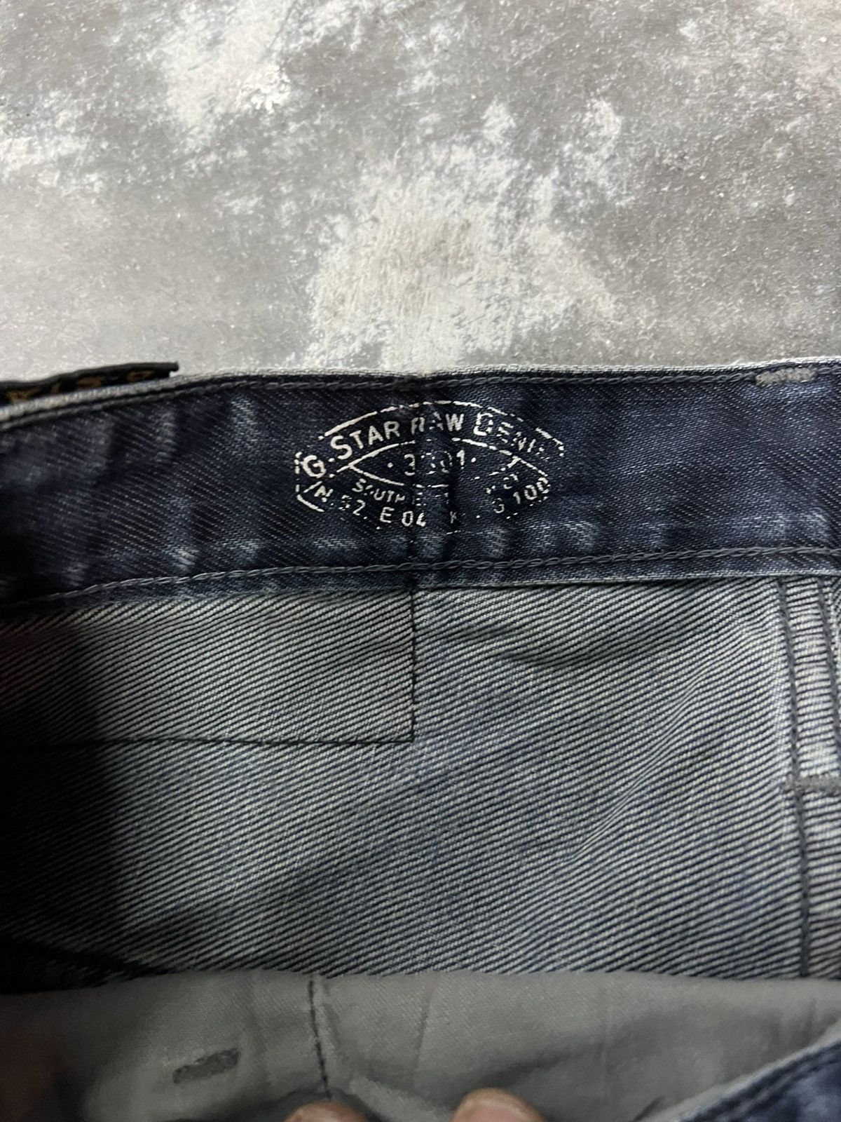 G-Star × Japanese Brand G STAR RAW CURVE LEG DISTRESSED DENIM PANT Size US 34 / EU 50 - 9 Thumbnail