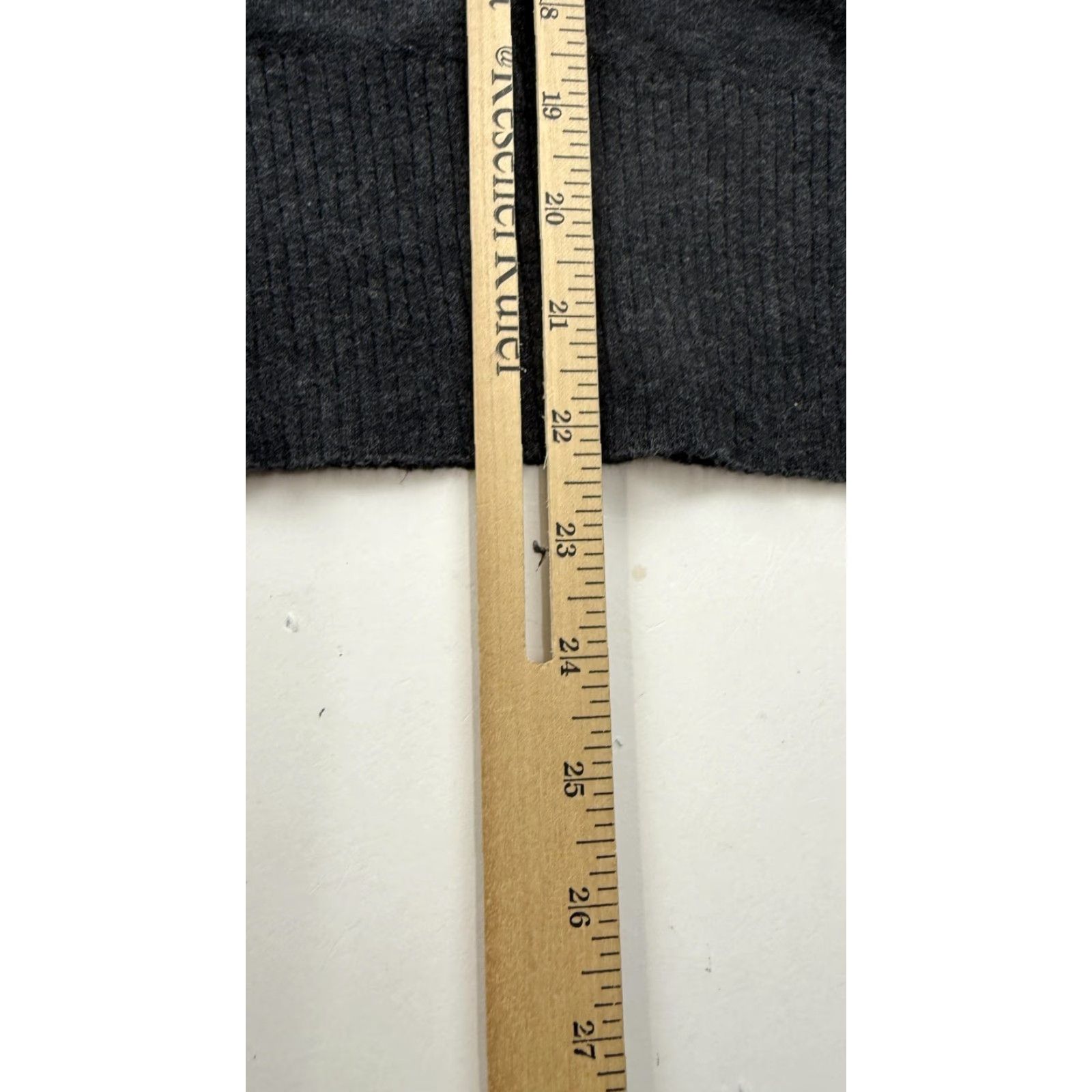 Victoria's Secret VICtoria's Secret Sweater Womens Large Gray 100% Cotton Pullover Ribbed Hem Crew Neck Dolman Sleeve Knit Size L / US 10 / IT 46 - 6 Thumbnail