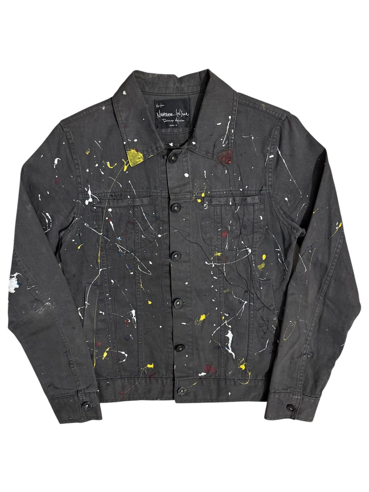 【本日限定】【雰囲気抜群】STONE  DENIMS Jacket Number (N)ine × Takahiromiyashita The Soloist. Number (N)ine