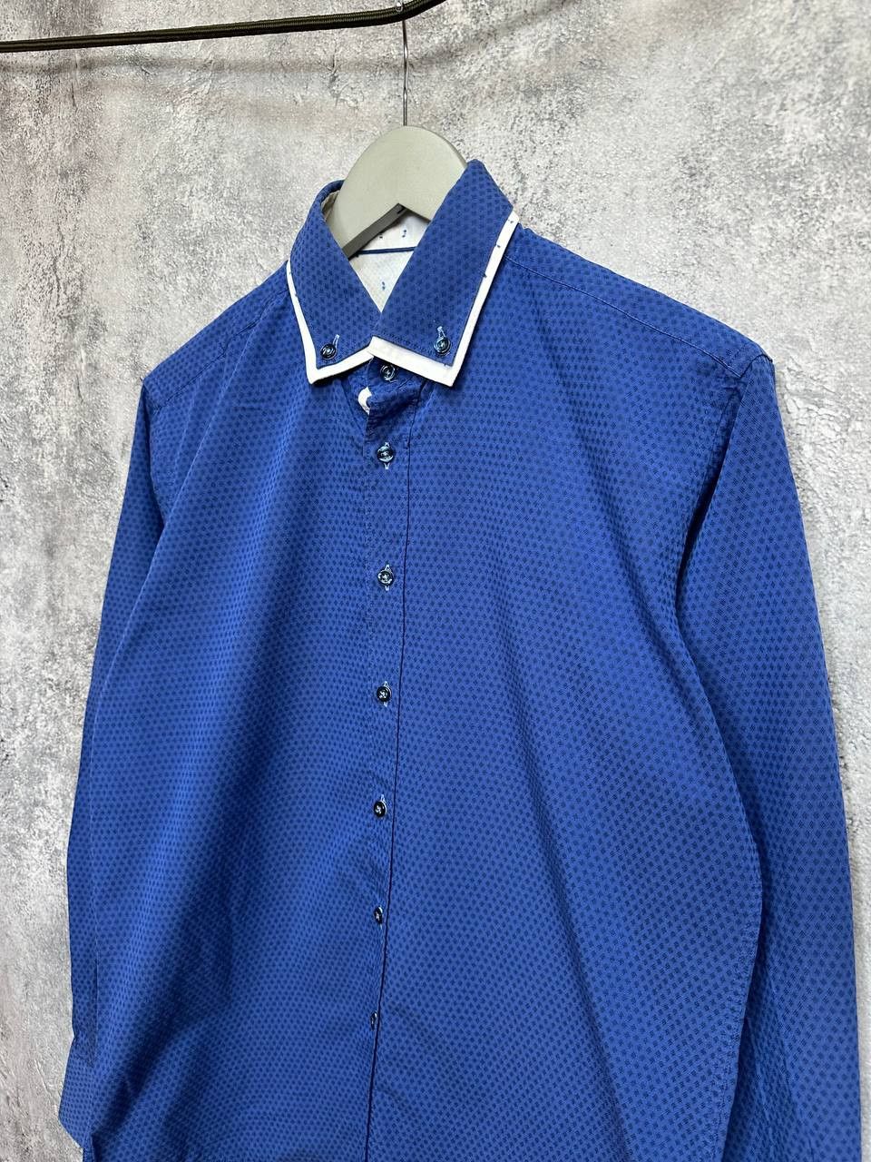 Other Claudio Lugli Button Up Shirt Polka LS Double Collar Size US M / EU 48-50 / 2 - 4 Thumbnail