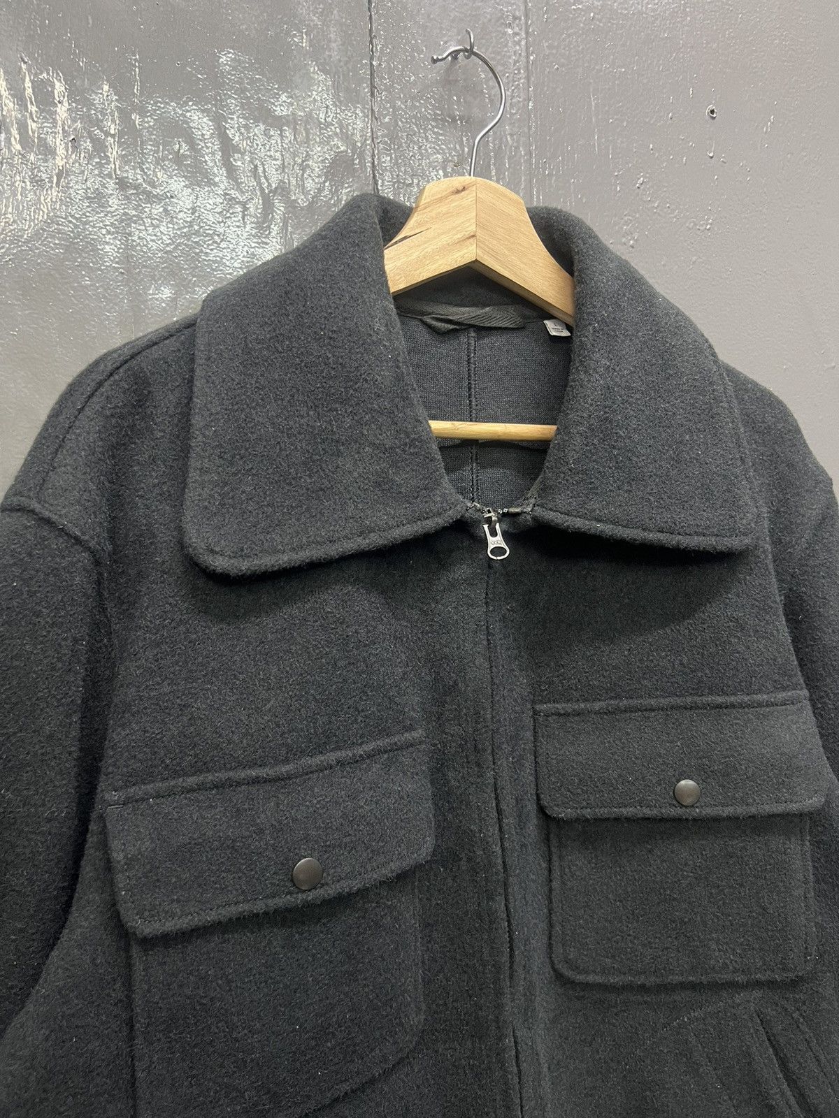 Uniqlo Uniqlo Wool Jacket Double Pocket Size US L / EU 52-54 / 3 - 4 Thumbnail