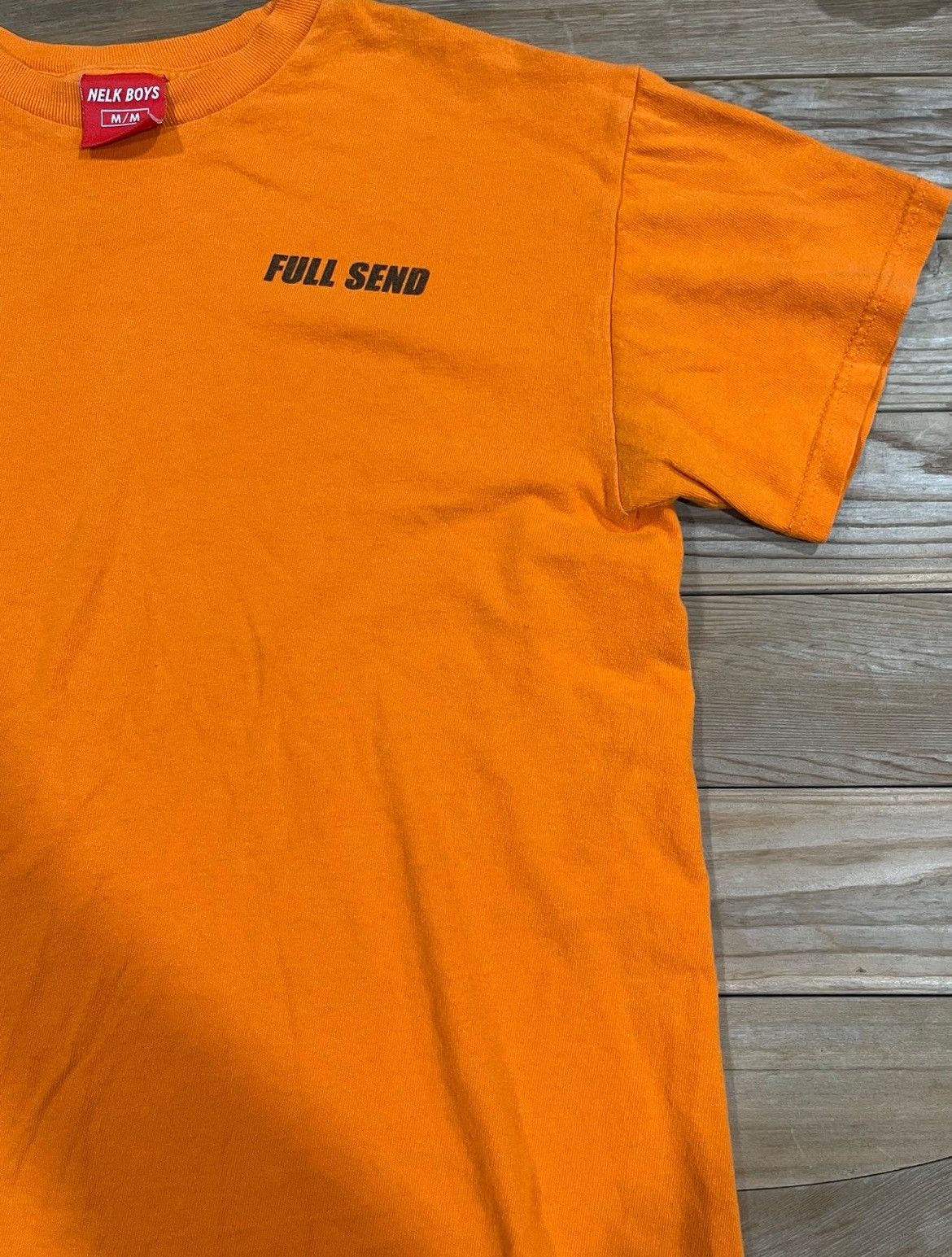 Full Send Orange Full Send Tee by Nelk Boys Size US M / EU 48-50 / 2 - 4 Thumbnail