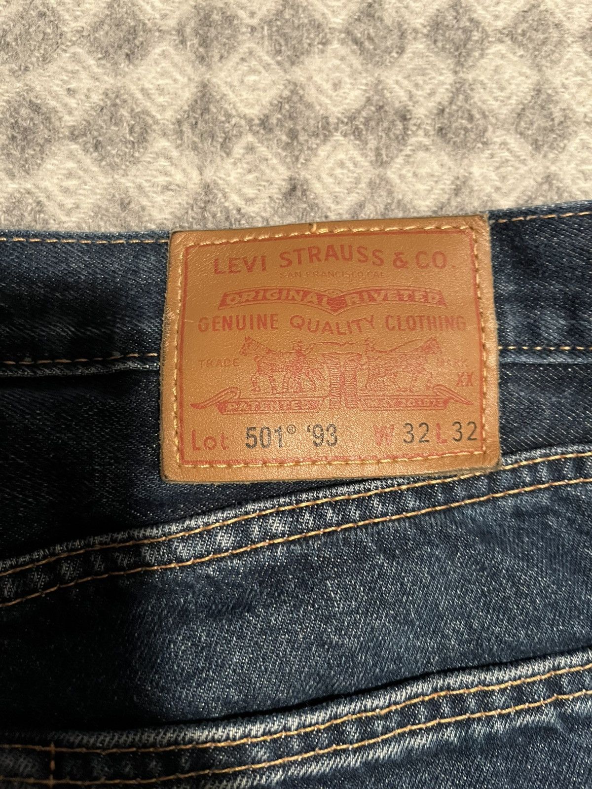 Levi's Levi’s 501 ‘93 W32*L32 Size US 32 / EU 48 - 4 Thumbnail