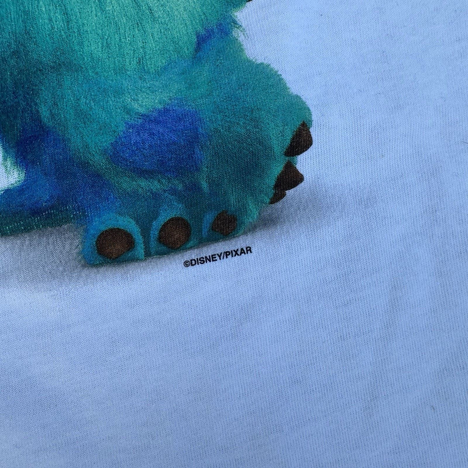 Disney × Vintage Vintage 2001 Disney Monsters Inc. Movie Longsleeve Shirt Size US XL / EU 56 / 4 - 4 Thumbnail