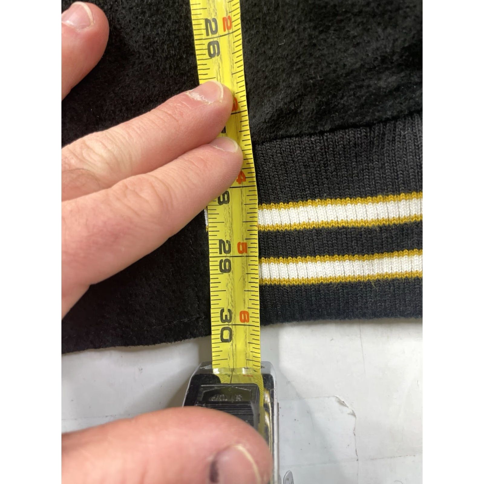 NFL VINTAGE Pittsburgh Steelers NFL Leather Jacket Size Medium Size US M / EU 48-50 / 2 - 5 Thumbnail