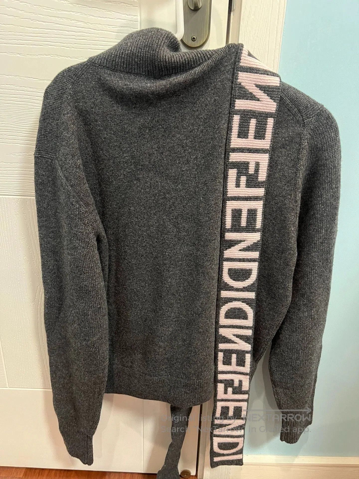 Fendi fendi cashmere wool knit sweater unisex. Size US M / EU 48-50 / 2 - 4 Thumbnail