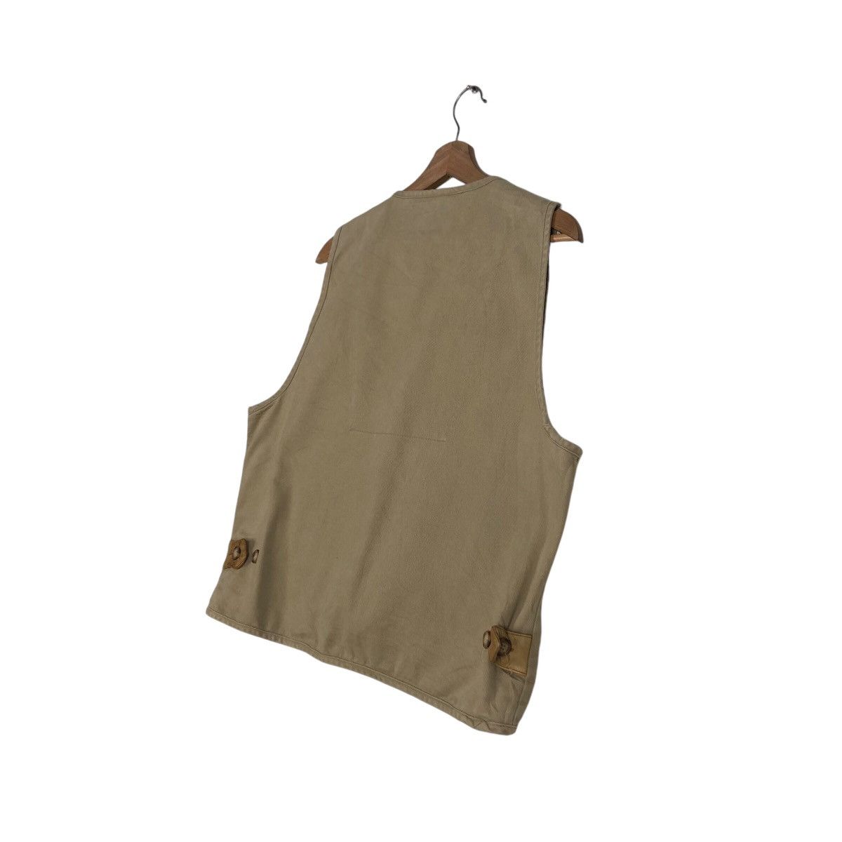 Japanese Brand 📌Vintage Utility Vest Orvis Multi Pocket Biker Wear Size US M / EU 48-50 / 2 - 11 Thumbnail